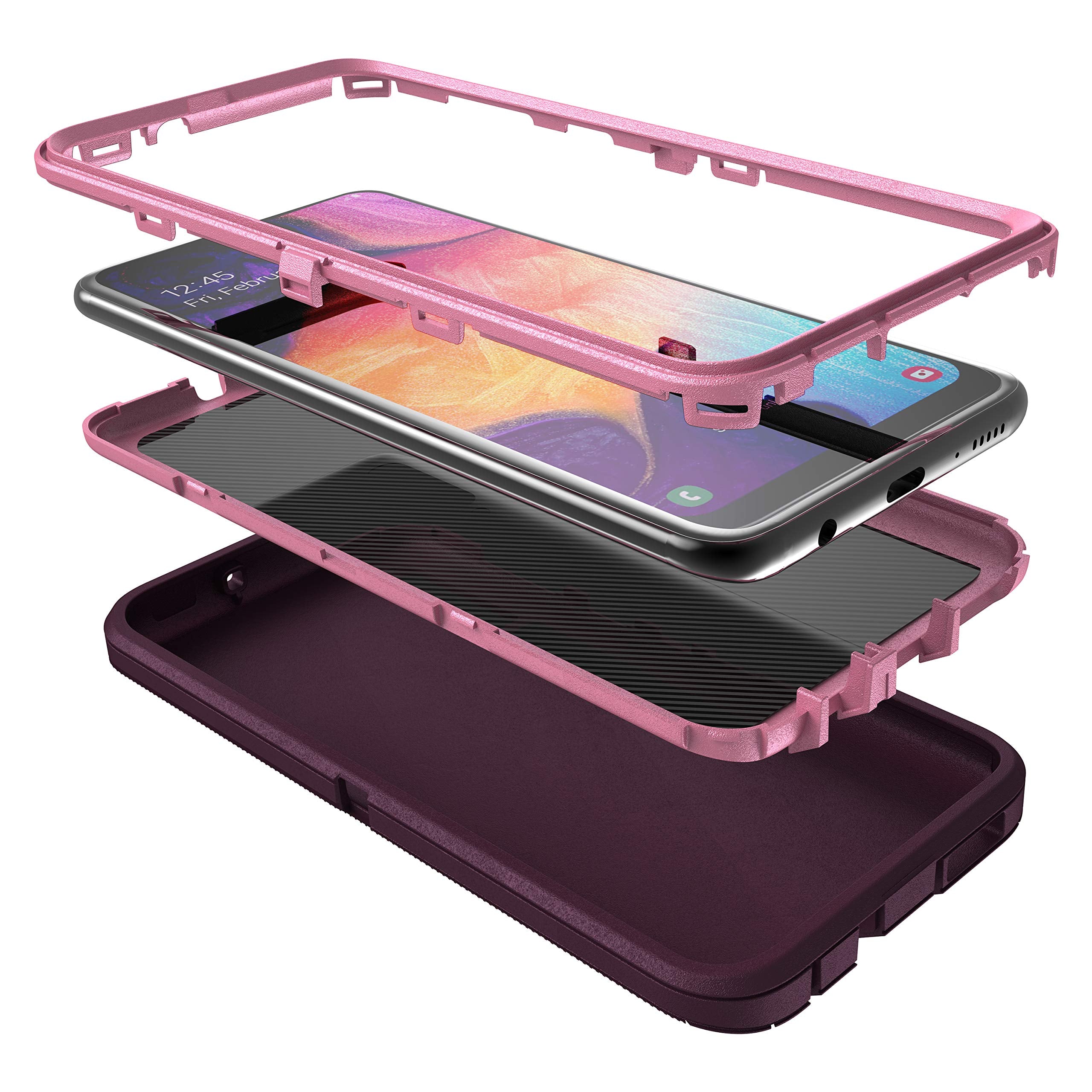 Mxx Heavy Duty Compatible Case Made For Samsung Galaxy A50 - (No Screen Protector) Drop Protection Tough Case For Your Galaxy A5