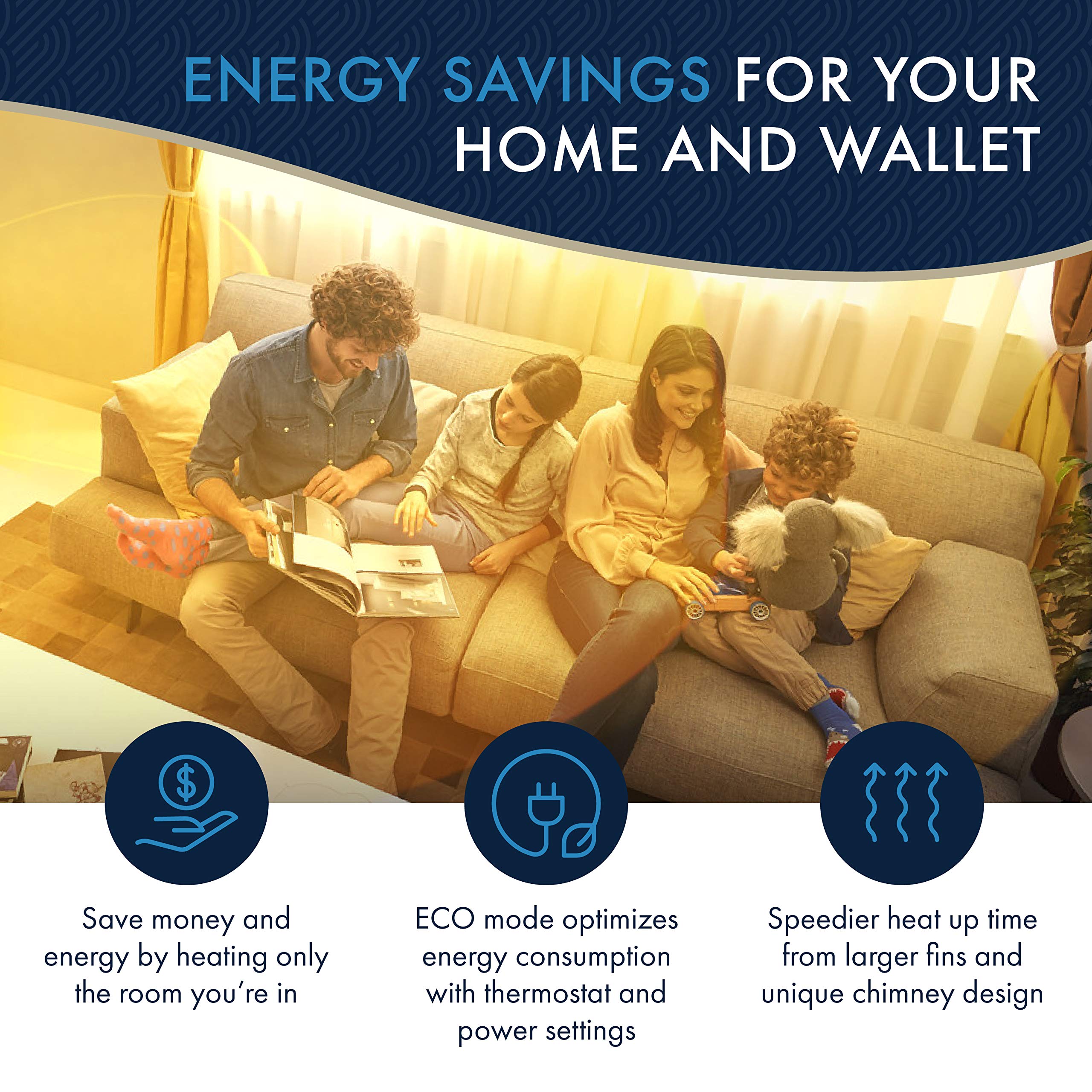 Delonghi Dragon Digital Oil Filled Radiator Heater, 1500W Electric Space Heater For Indoor Use, Programmable Timer, Energy Savin