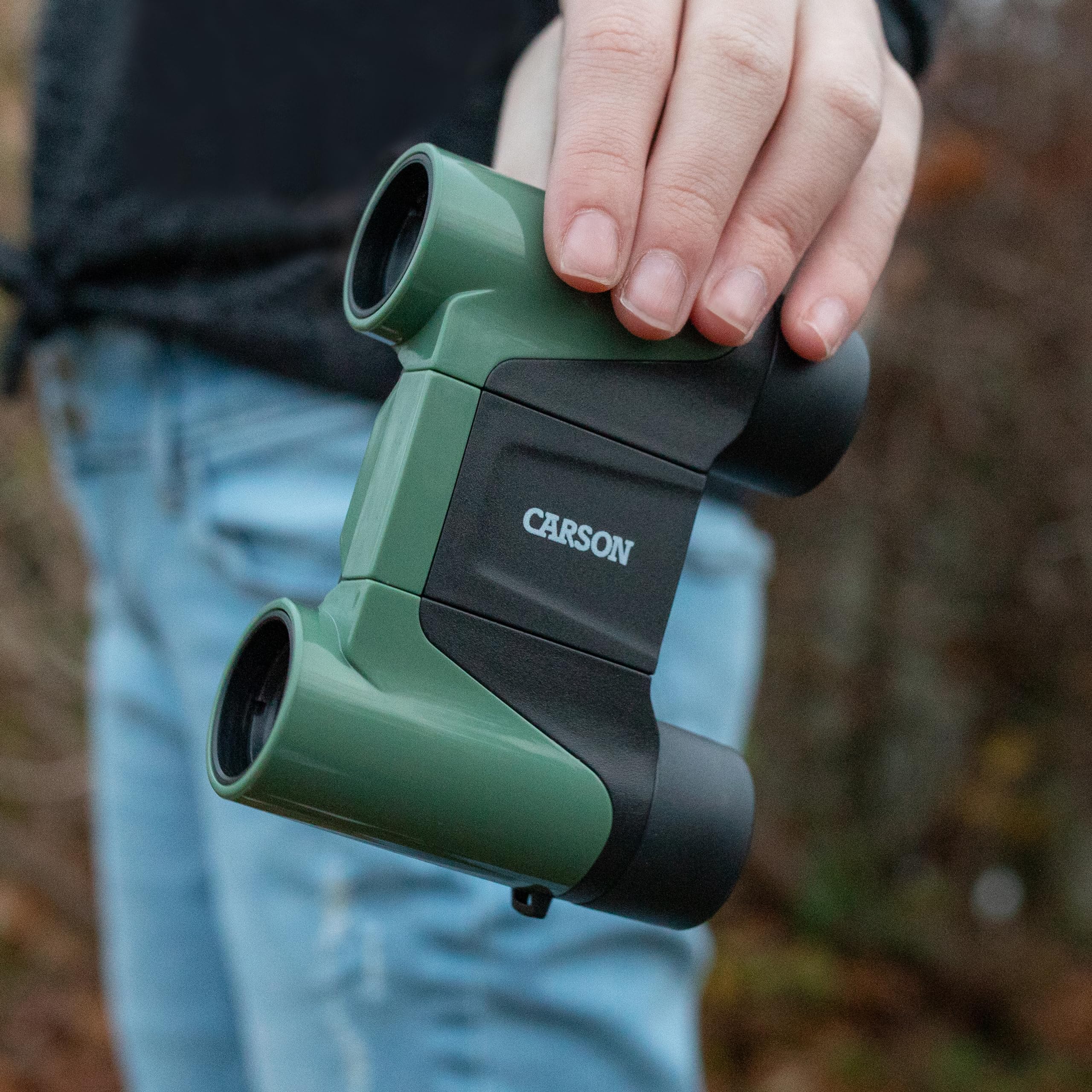 Carson Wild Cat Series 7X18Mm Focus Free Binoculars For Kids, Educational Kids Binoculars Ages 5+, Outdoor Gift For Kids (Wc 718