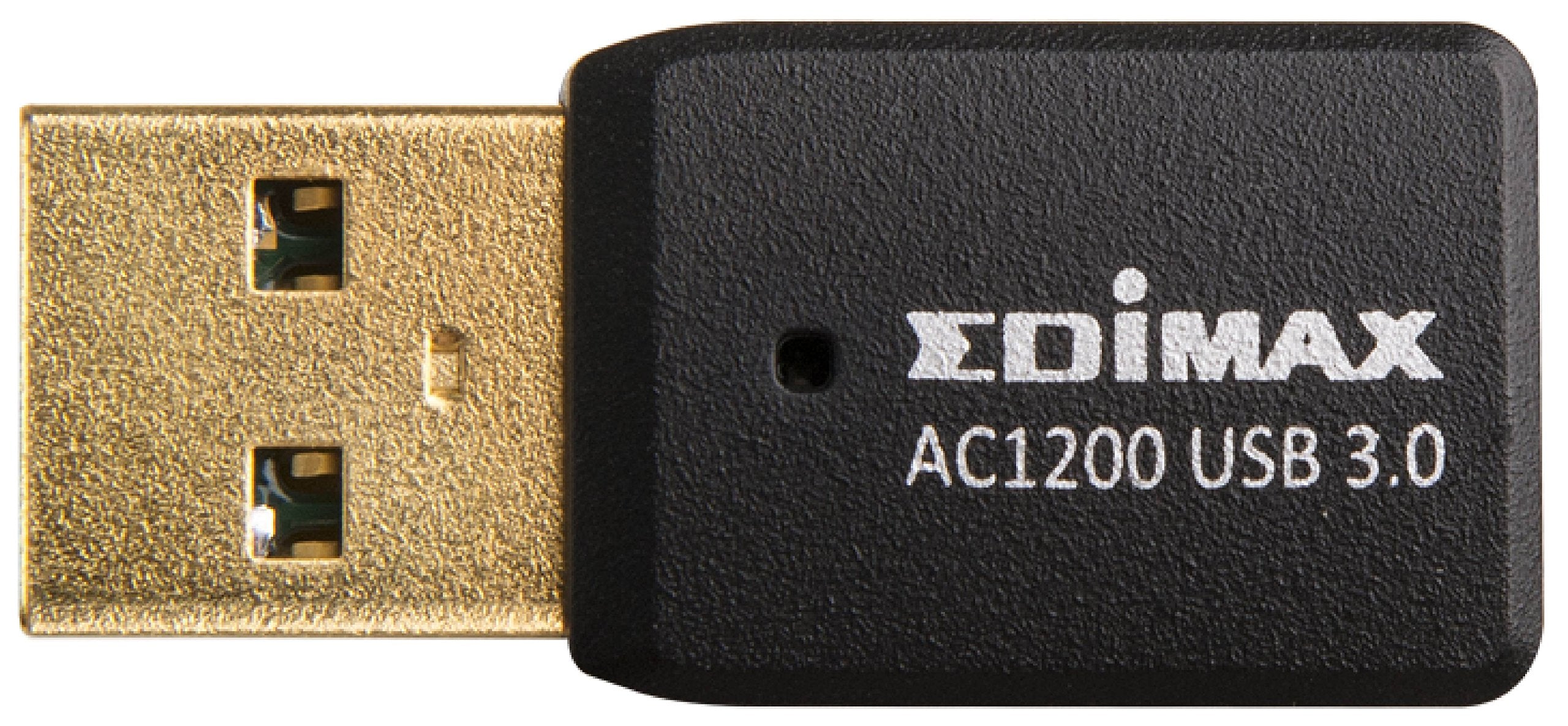 Edimax Wi-Fi 5 802.11Ac Mini Ac1200 Dual-Band Mu-Mimo Adapter For Pc, Wireless Ac Mini Usb 3.0 Adapter Dongle, Windows 11 Plug-N