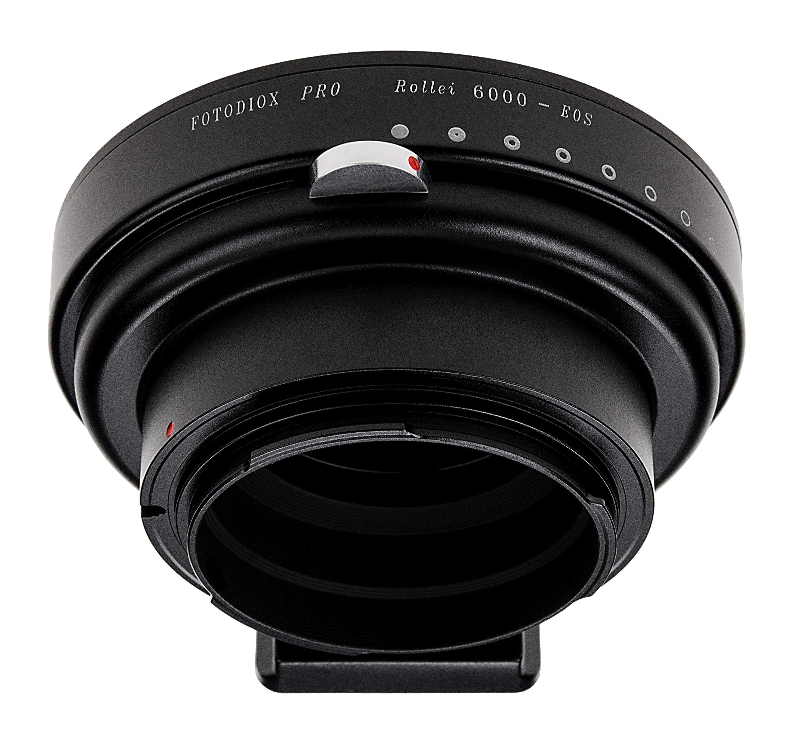 Fotodiox Pro Iris Lens Mount Adapter Compatible With Rollei 6000 Lenses To Canon Eos Ef/Ef S Cameras
