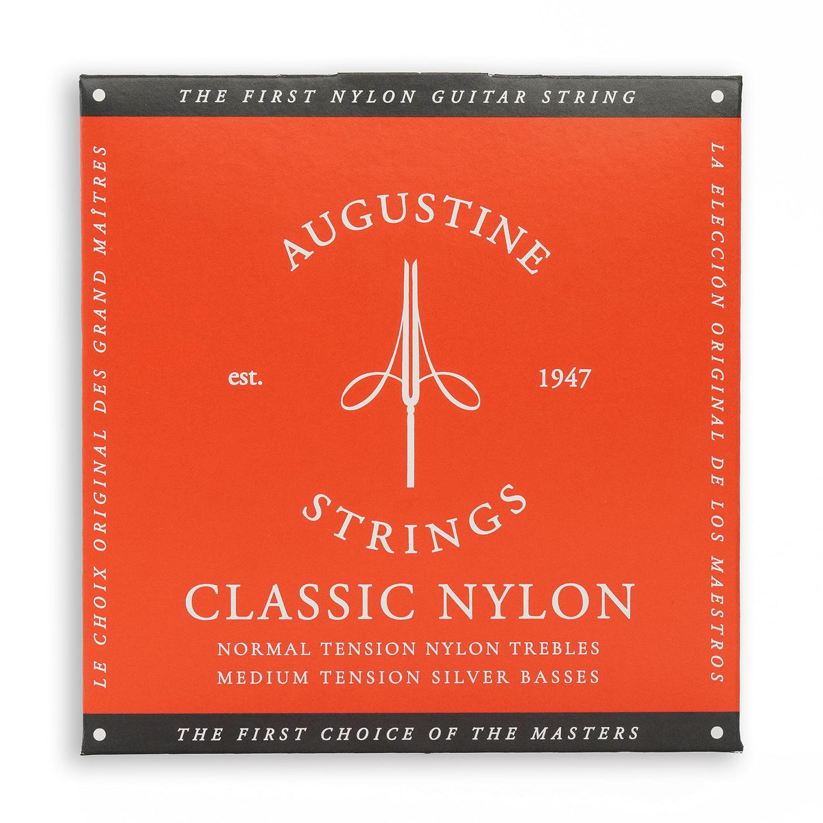 Augustine Classic Red Nylon Guitar Strings   Medium Tension   1 Set