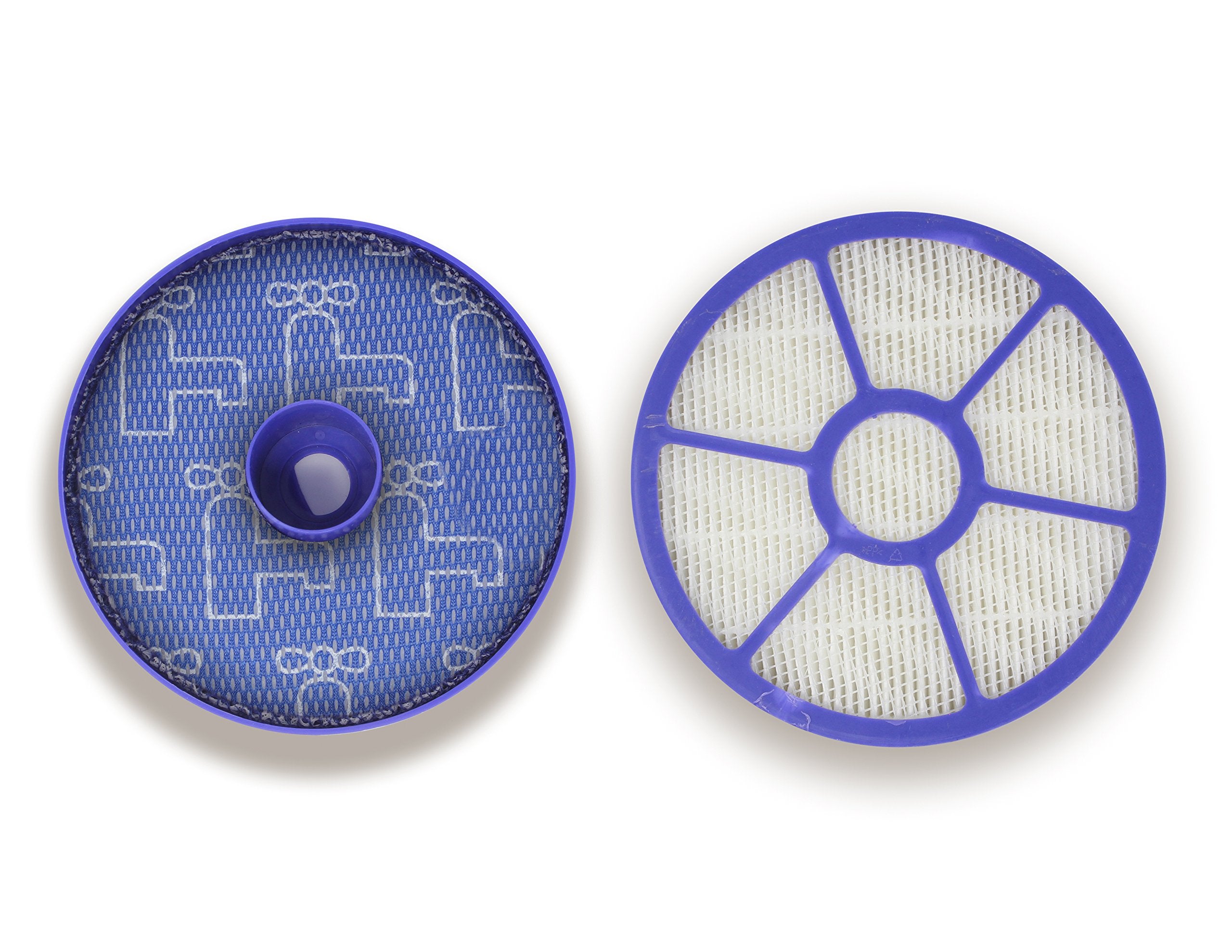 Fette Filter 1 Pre Motor Filter & 1 Post Motor Exhaust Hepa Filter Set   Compatible With Dyson Dc33 Multi Floor, Dc33 Total Clea