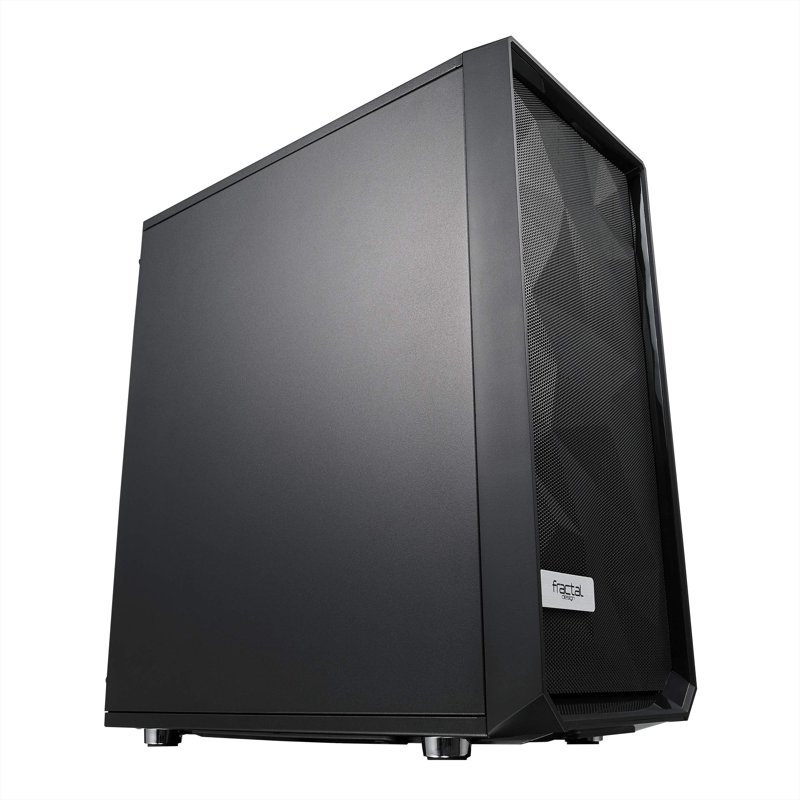 Fractal Design Meshify C   Compact Mid Tower Computer Case   Open Atx Layout  High Performance Airflow/Cooling   2X Fans Included   Psu Shroud   Modular Interior   Water Cooling Ready   Usb3.0   Black