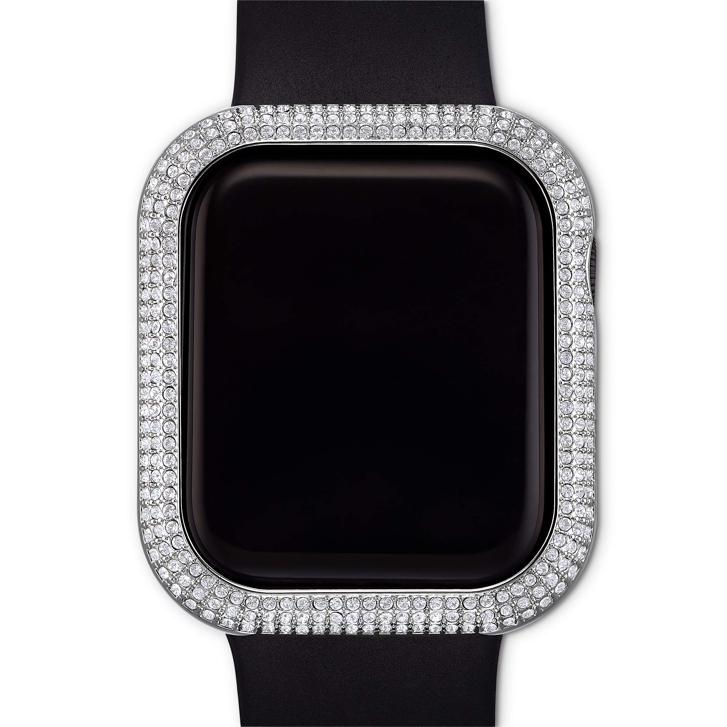 Swarovski Sparkling Smartwatch Case Compatible With Apple Watch Series 4 And 5, 40Mm, Silver Tone