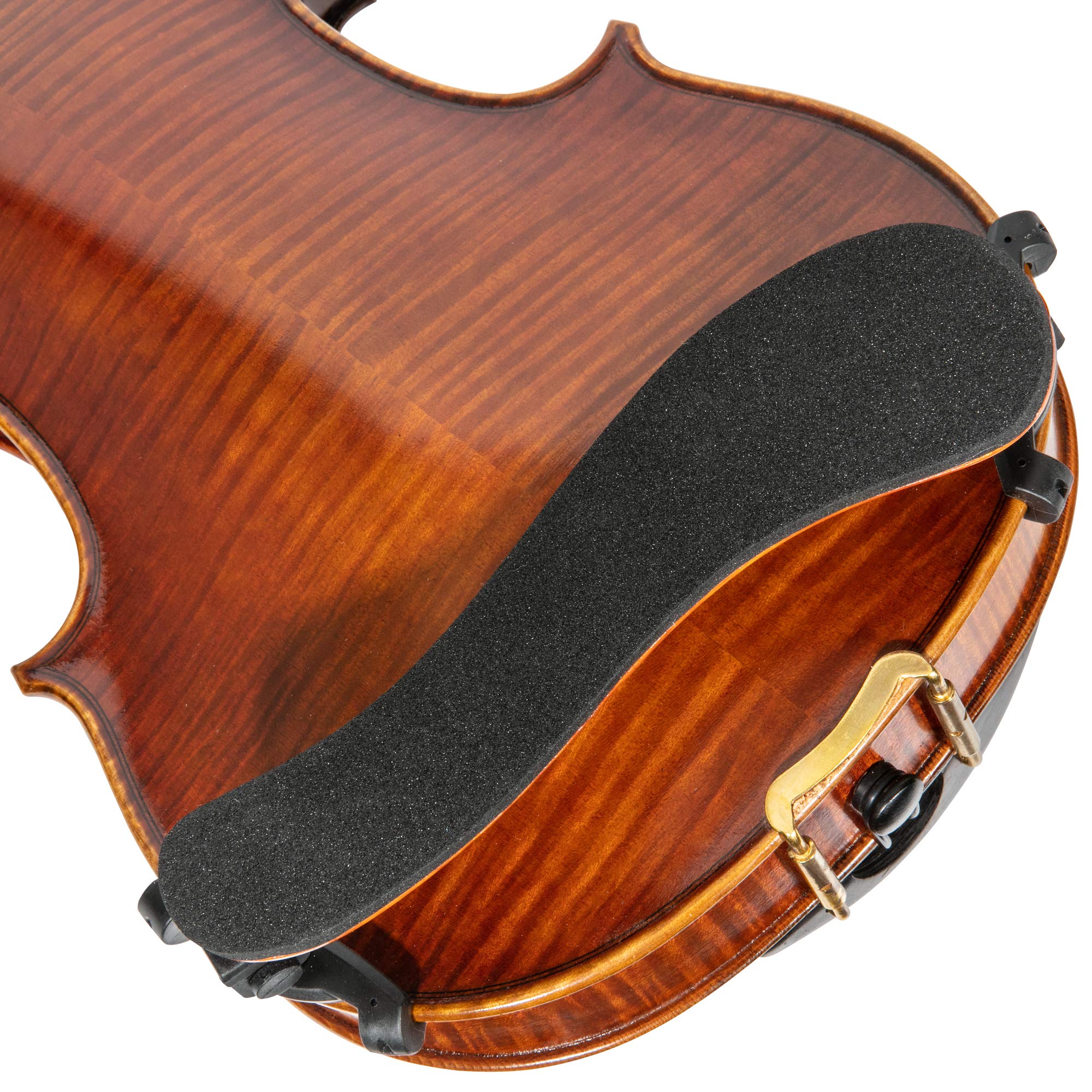Classic Violin Shoulder Rest (Violin 1/2 1/4 & Viola 12'' 11'') With Adjustable Height | Collapsible | Real Maple Wood| Excellen