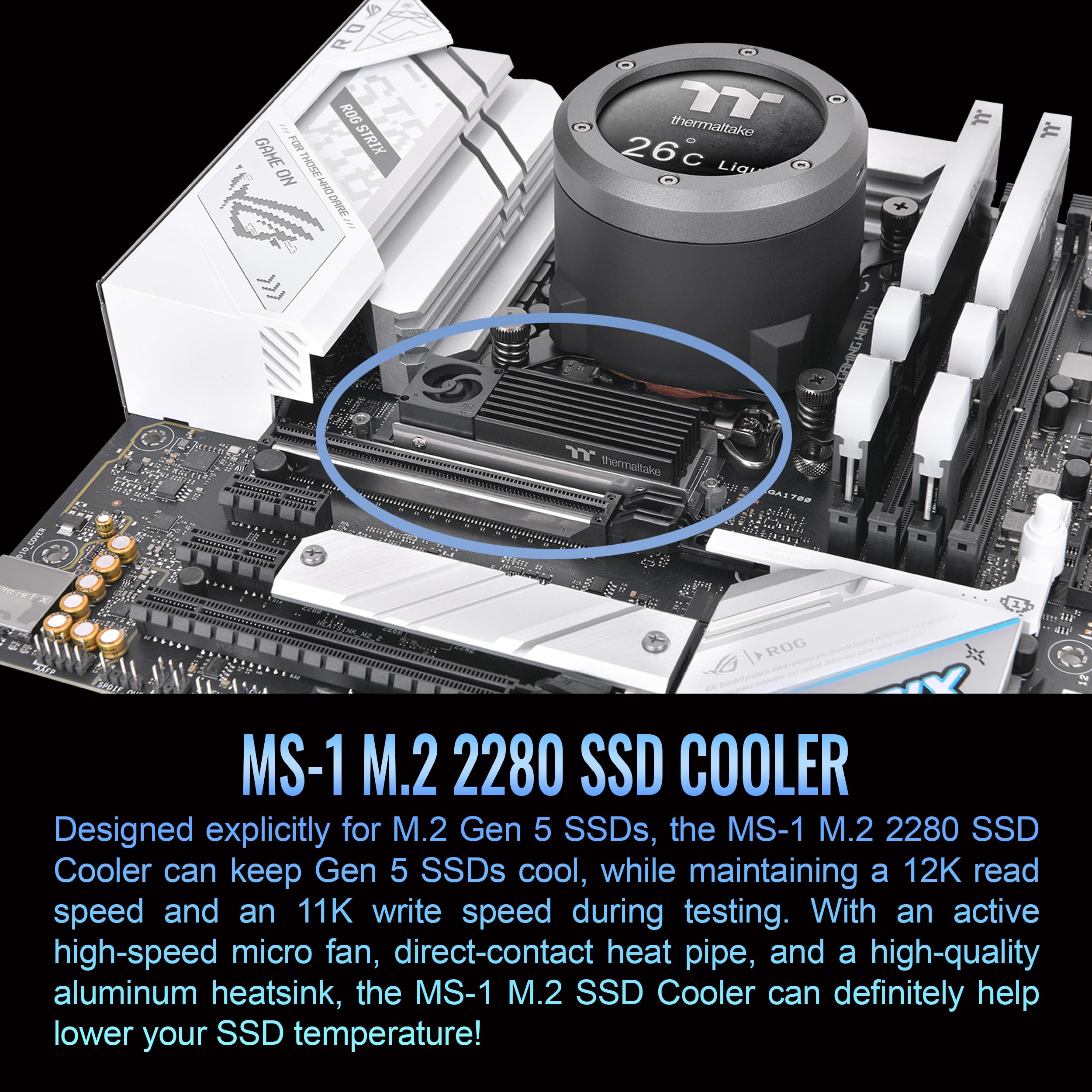 Ms 1 M.2 2280 Ssd Cooler