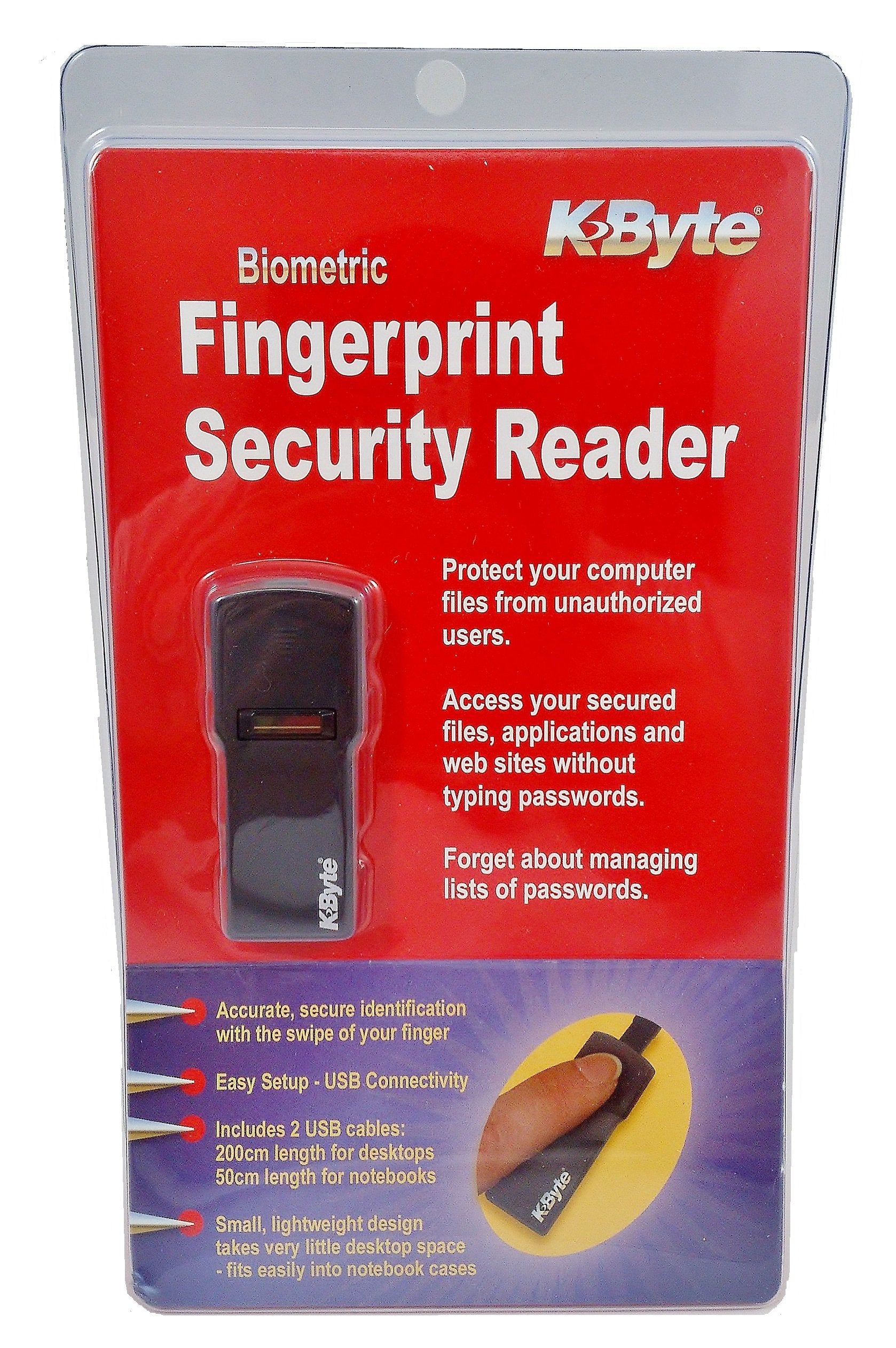 Kbyte Fingerprint Security Reader