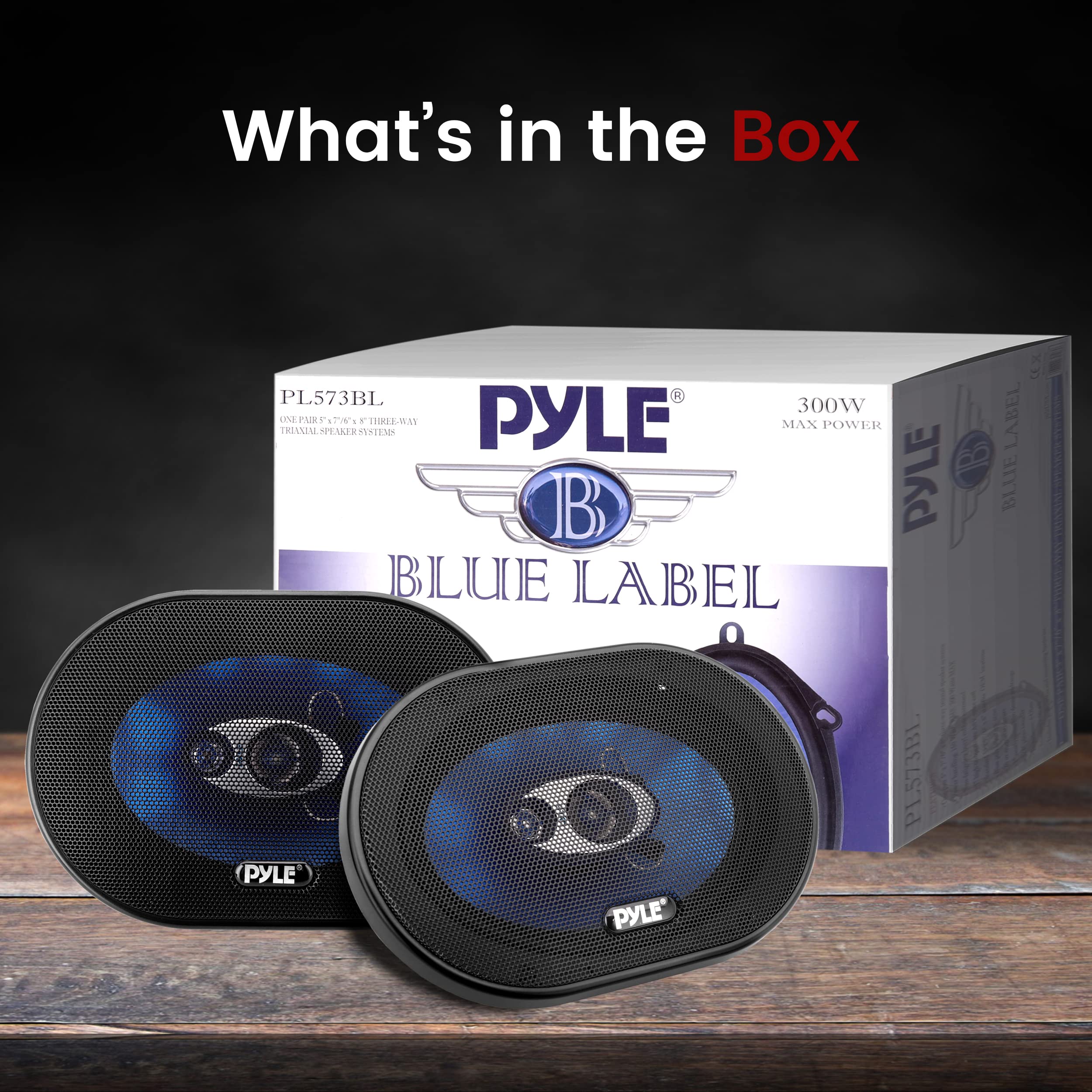 Pyle 5X7'' Triaxial Speakers