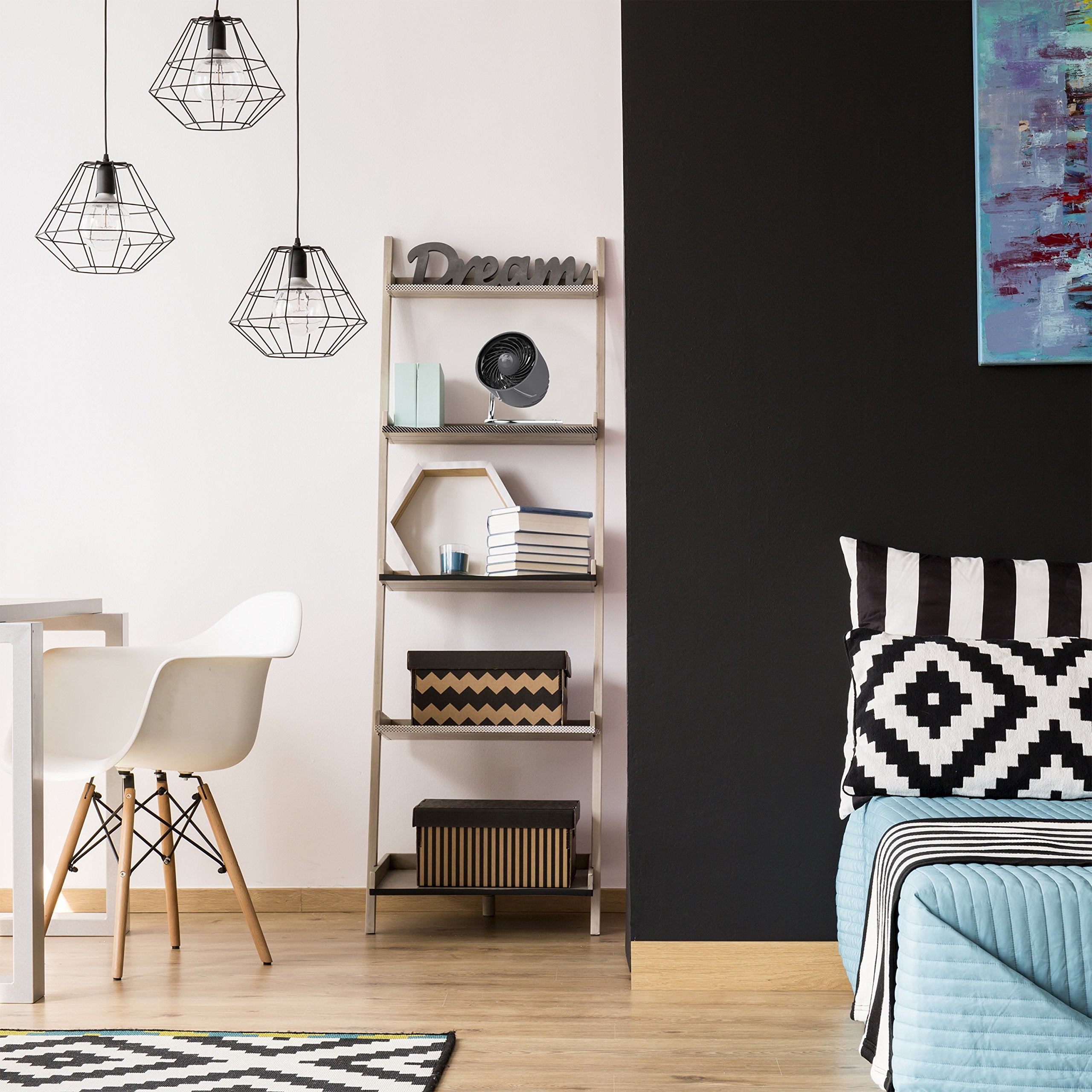 Vornado Pivot Personal Air Circulator Fan, Storm Gray