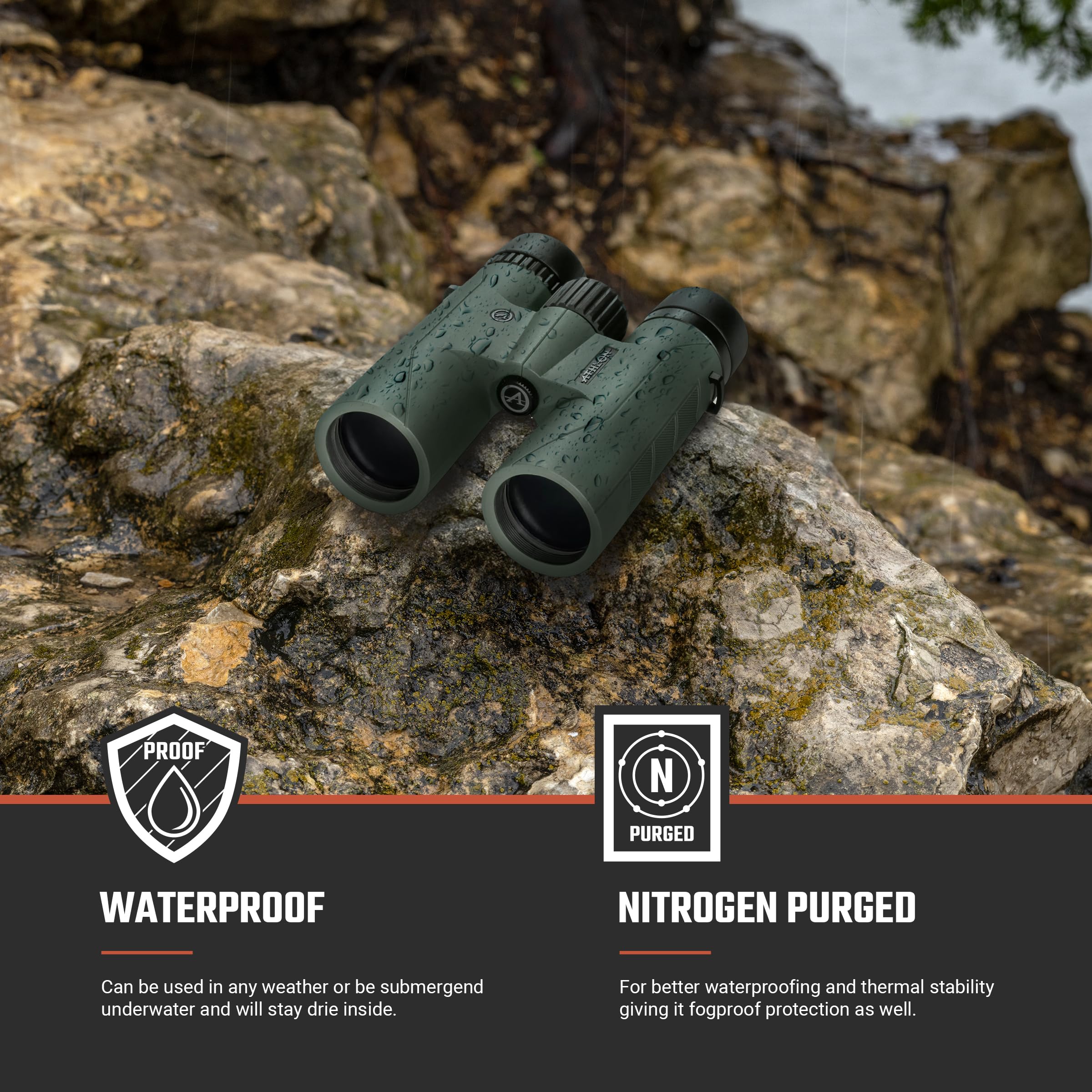 Athlon Optics Forerunner 10X42 Binoculars