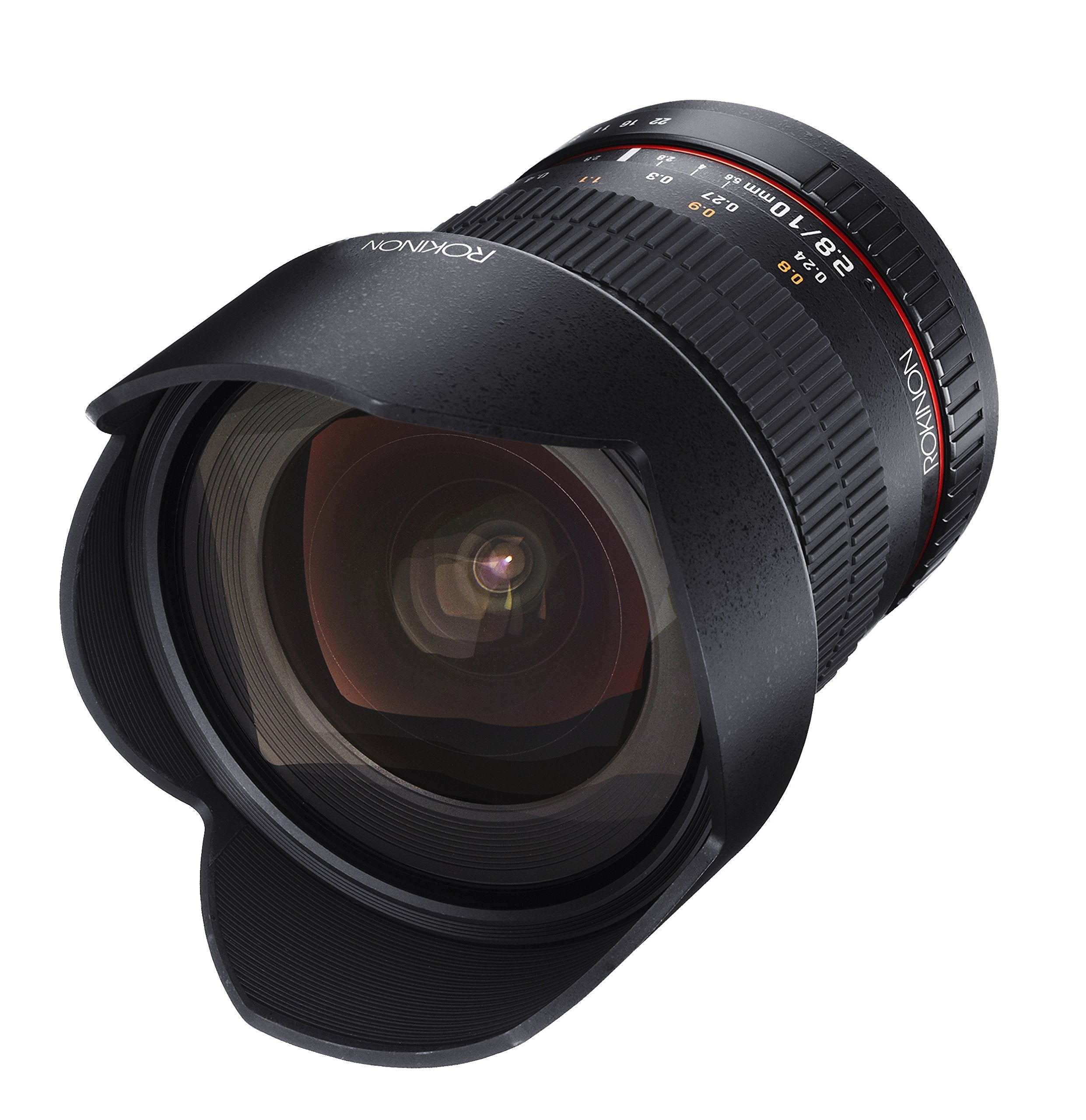 Rokinon 10Mm F2.8 Ed As Ncs Cs Ultra Wide Angle Lens For Fuji X Mount Digital Cameras (10M-Fx)