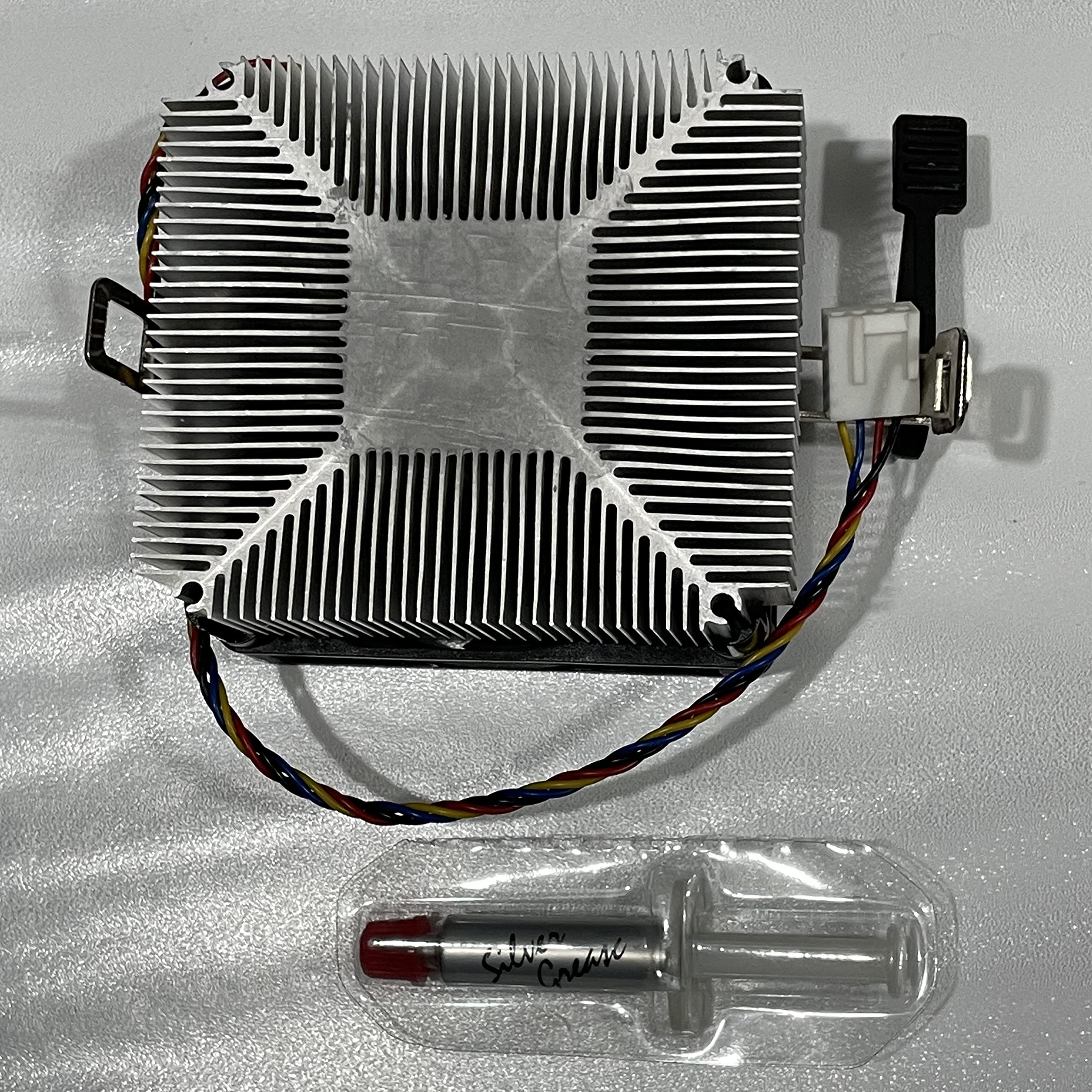 Amd Socket Fm1/Am3+/Am3/Am2+/Am2/1207/940/939/754 4 Pin Connector Cpu Cooler With Aluminum Heatsink & 2.75'' Fan For Desktop Pc