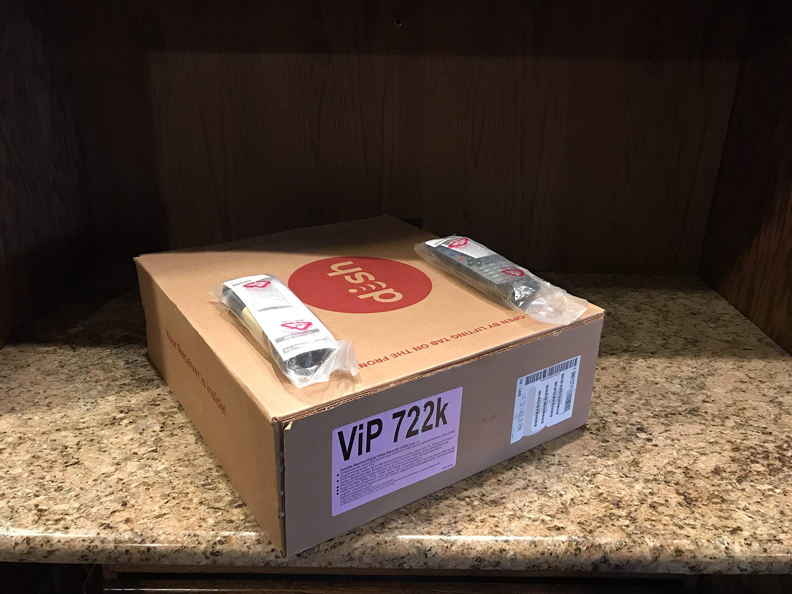 Factory Re-Manufactured Vip 722K Dual Tuner Hd Dvr Dish Network