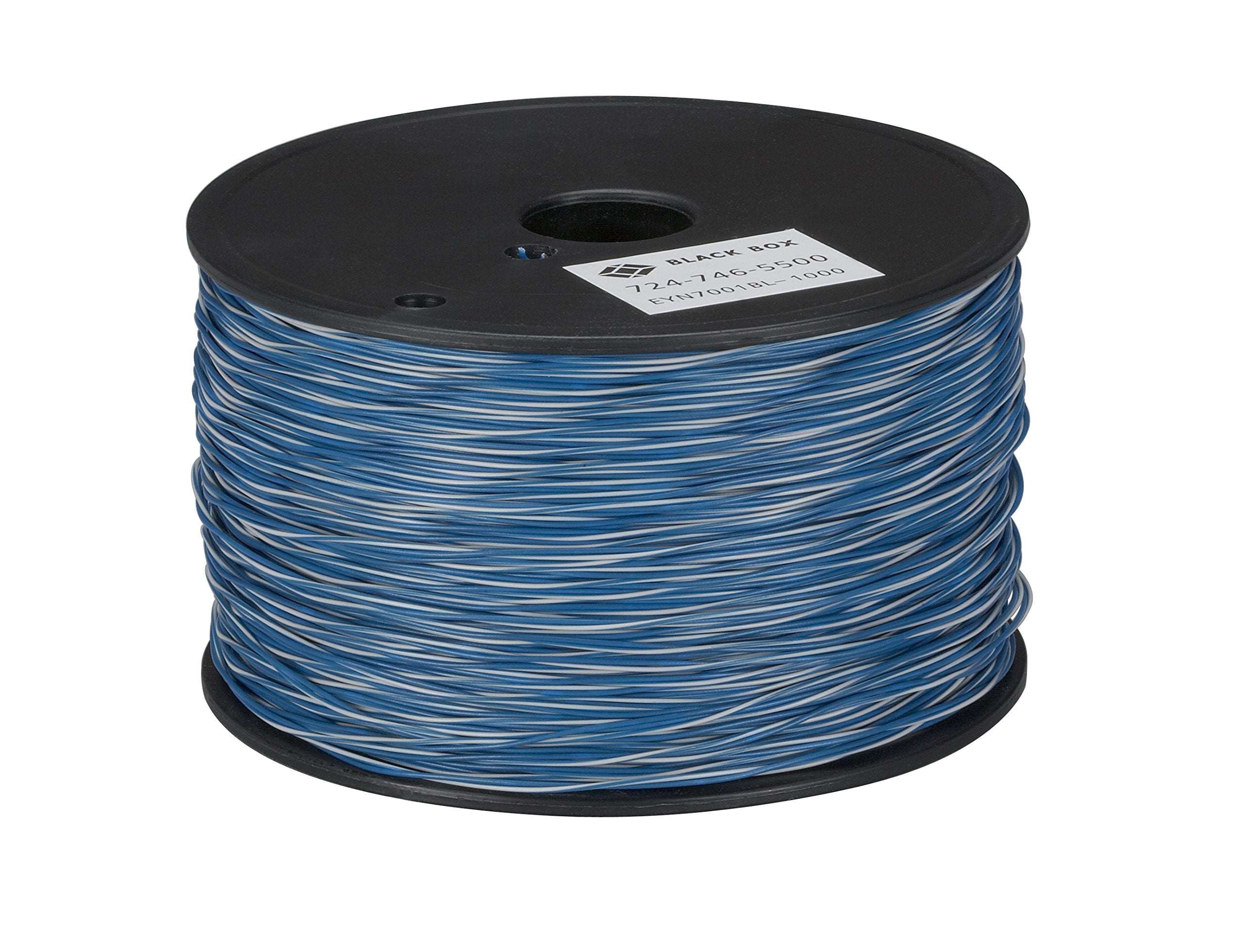 Black Box Network Services Cat.5 Cross Connect Wire   1000Ft   Blue Eyn7001Bl 1000