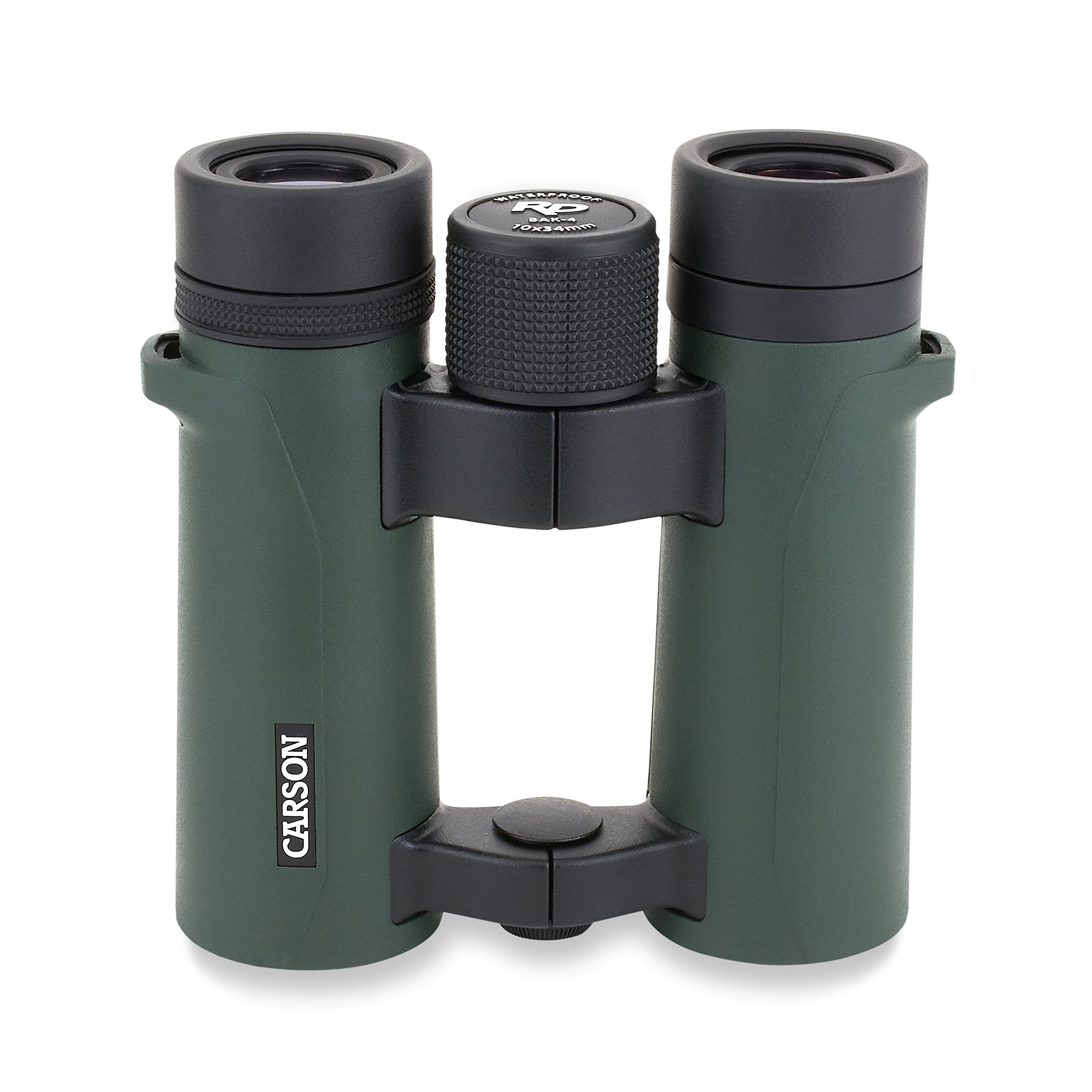 Carson Rd Series 10X34Mm Open Bridge Waterproof Compact High Definition Binoculars