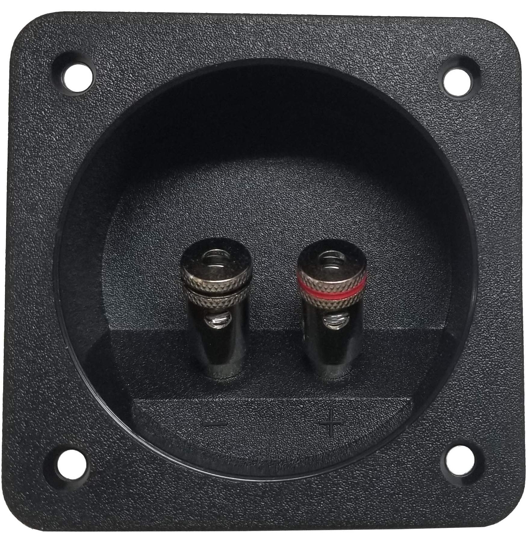 Bass Rockers 2x2 Speaker Pod Enclosure Box BRCH8 for 8" Midrange/Woofer & 3.75" Tweeters Black Carpet