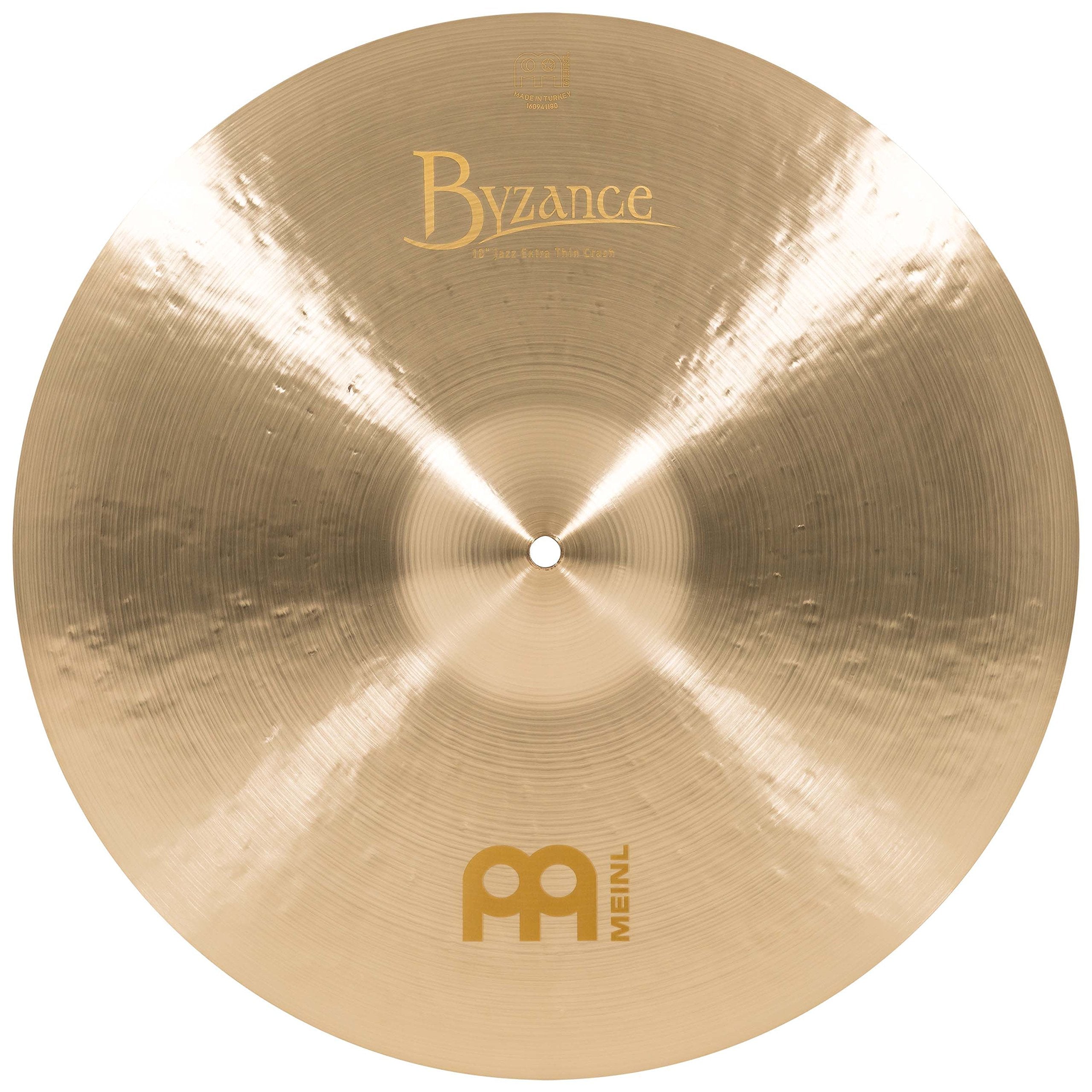 Meinl Cymbals B18Jetc Byzance 18 Inch Jazz Extra Thin Crash Cymbal (Video)