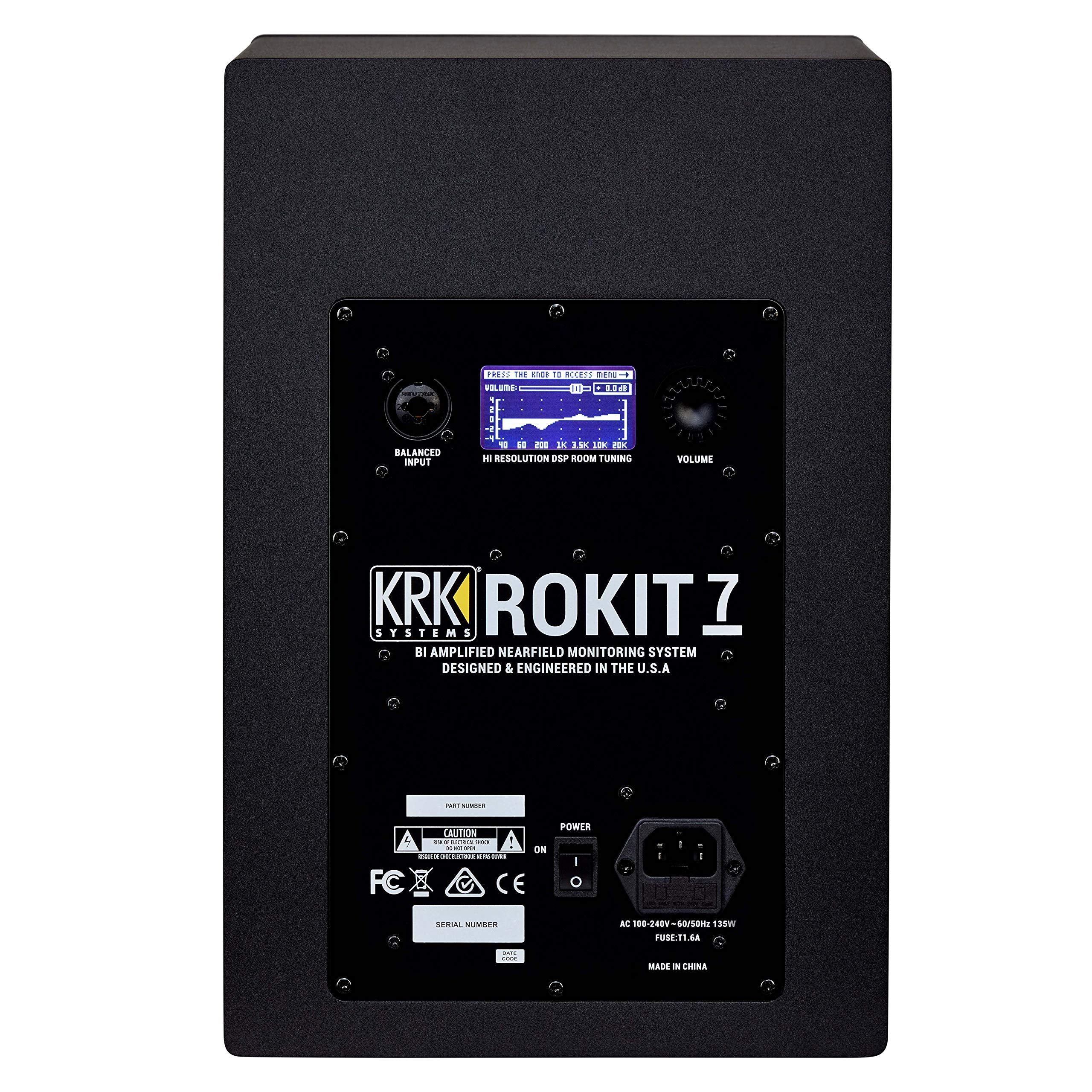 Krk Rokit 7 G4 Studio Monitor Speaker Bundle   Pair