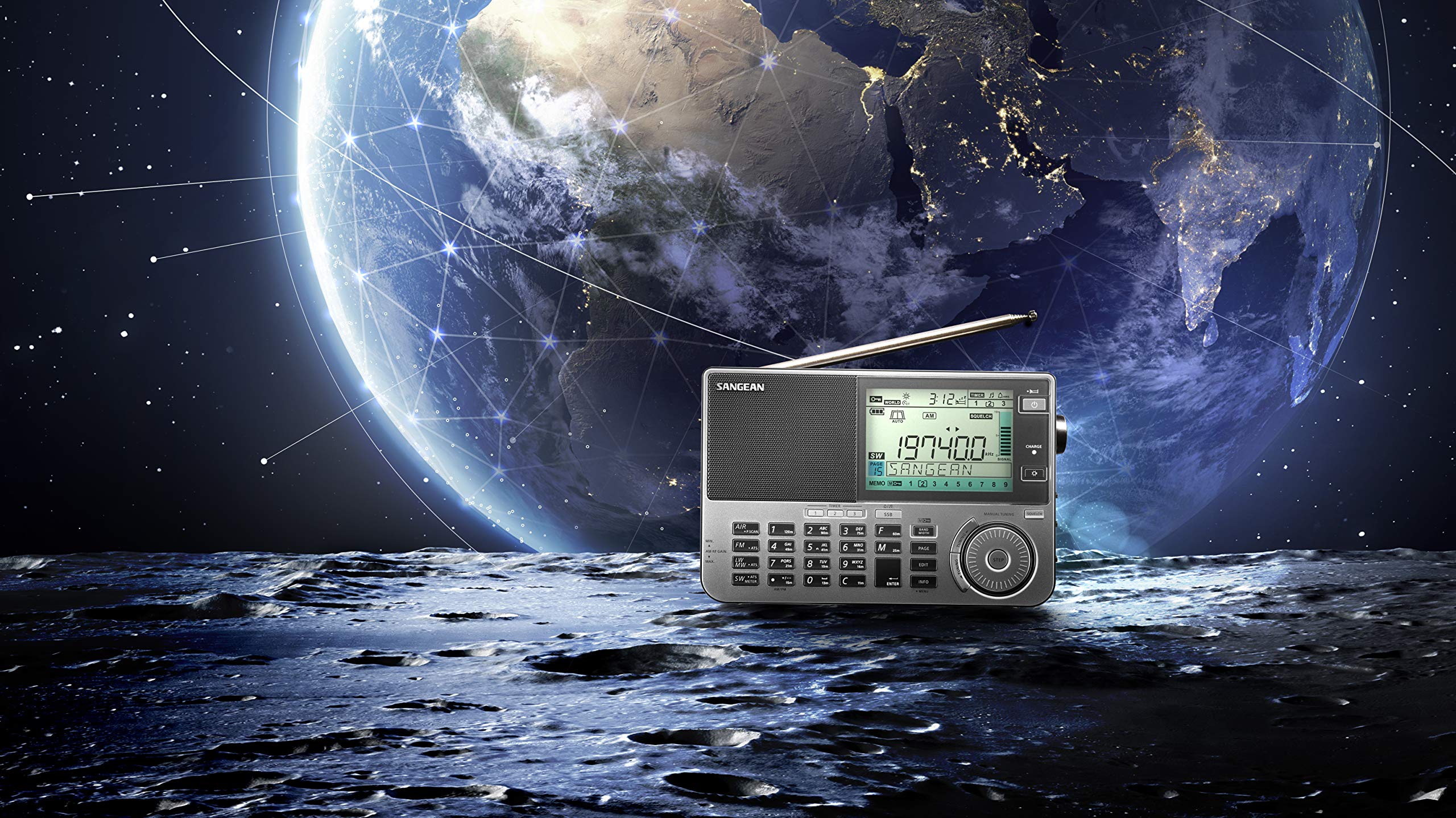 Sangean ATS-909X2 Multi-Band Radio - Thumbnail 3