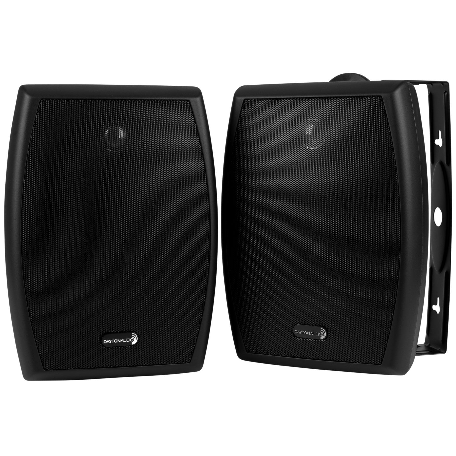 Dayton Audio IO655BT 6-1/2 2-Way 70V Indoor/Outdoor Speaker Pair Black