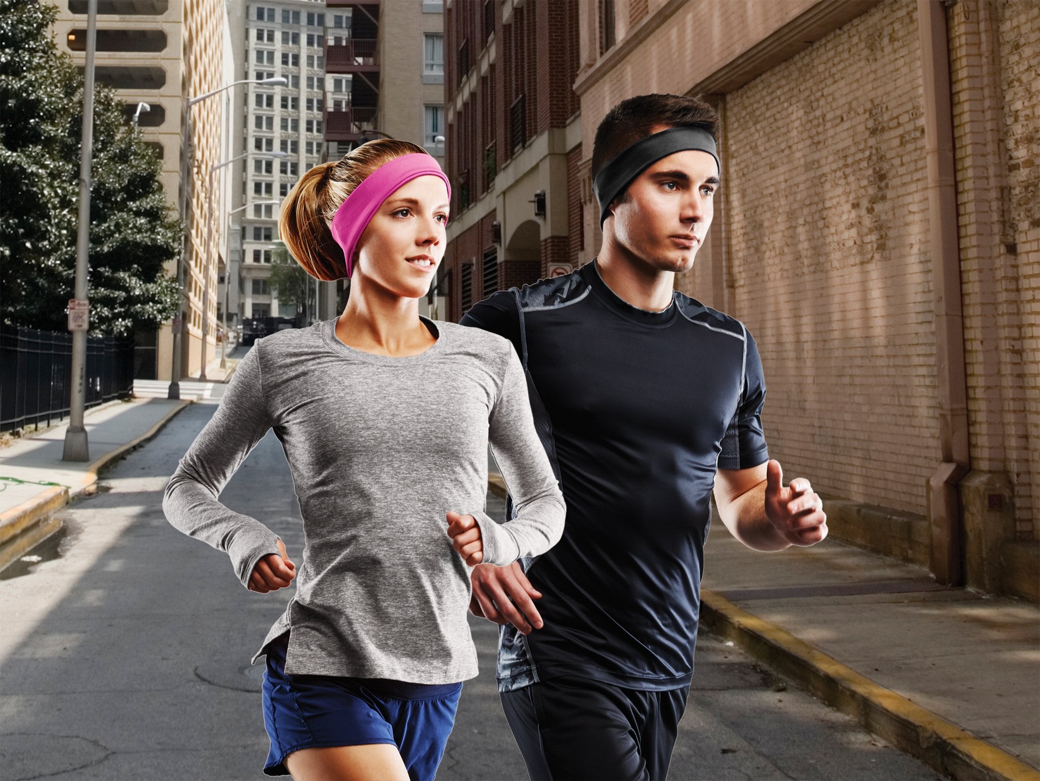 Runphones Microphone Headphones (Cool White, Medium)