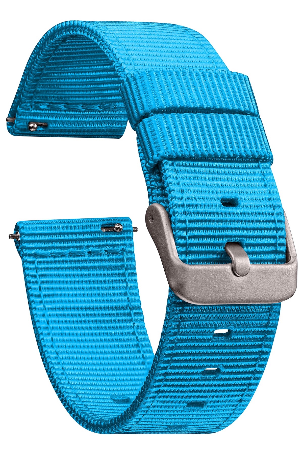Gadgetwraps 16Mm Nylon Watch Band With Quick Release Pins   Compatible With Fossil, Skagen, Misfit   16Mm Nylon Watch Band (Aqua