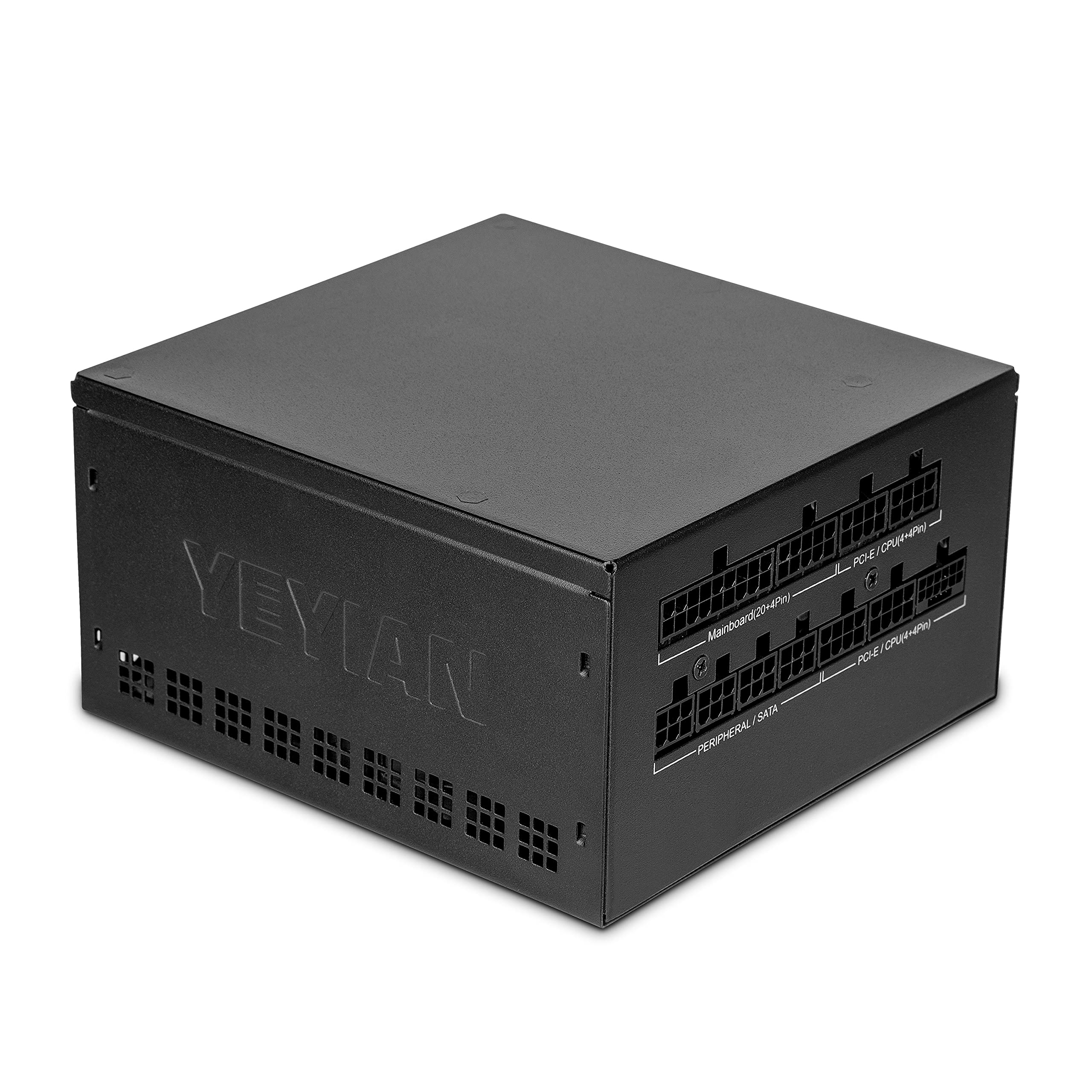 Yeyian Power Supply 1000W,80+ Platinum Certified Gaming Psu,Fully Modular Atx 3.0 12V Pcie 5.0 With 12+4 Pin Connectors Circuit,
