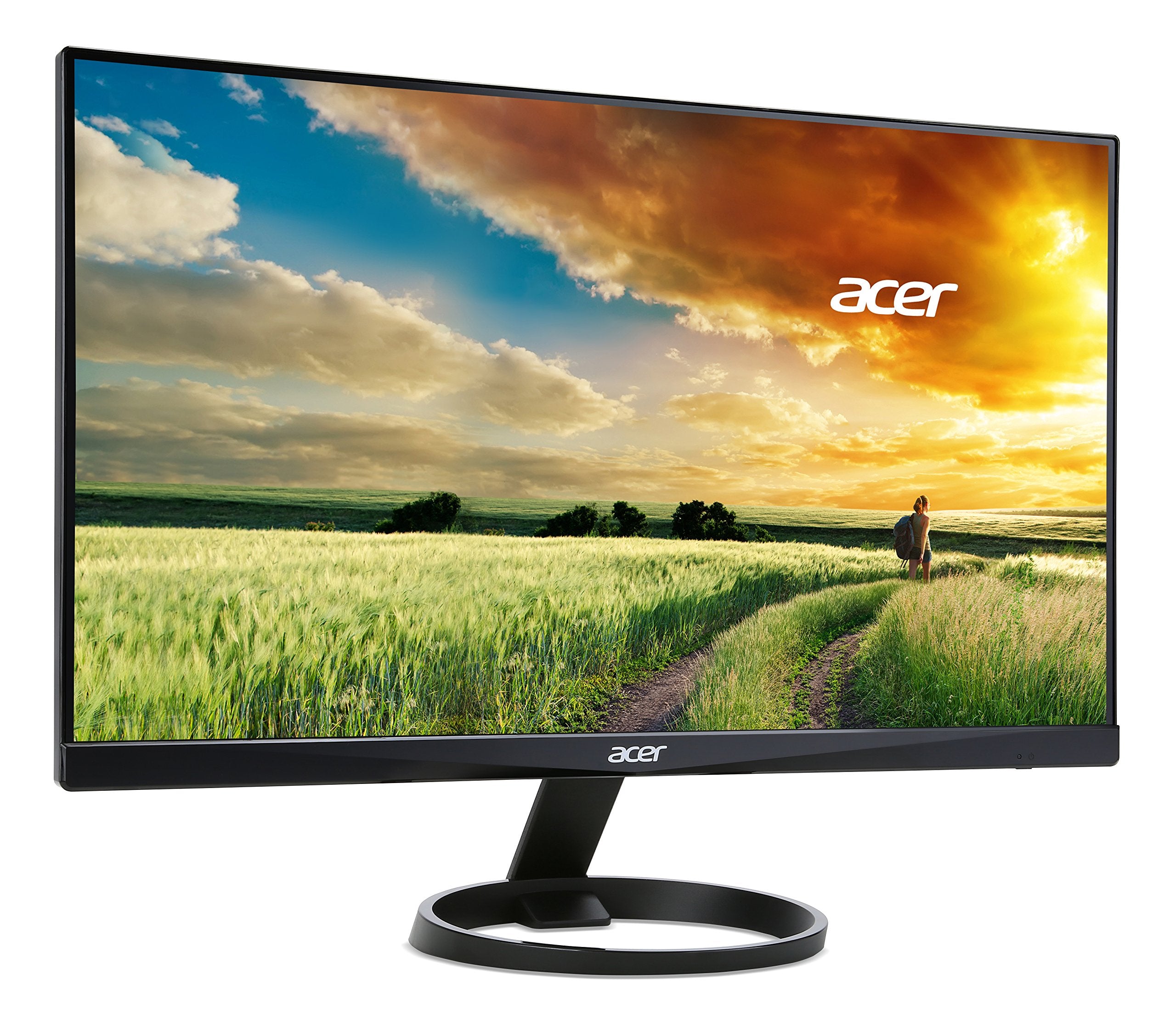 Acer 23.8    Full Hd 1920 X 1080 Ips Zero Frame Home Office Computer Monitor - 178 Wide View Angle - 16.7M - Ntsc 72% Color Gamu