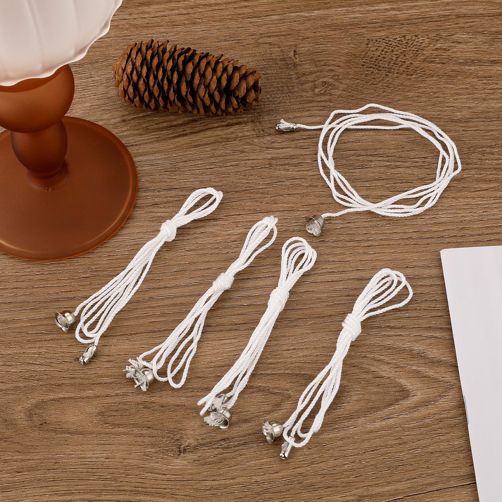 Sliverdew 8 Pack Pull Cord For Ceiling Switch Ceiling Fan Pull Chain Extender Light Pull Cord String With Connector Pull Chain E