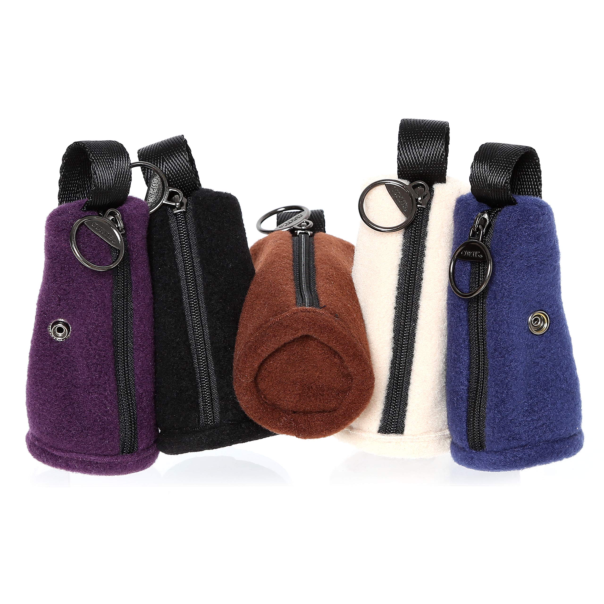 Curtis Trombone Mouthpiece Pouch With Connected Type, 5 Colors (Brown)