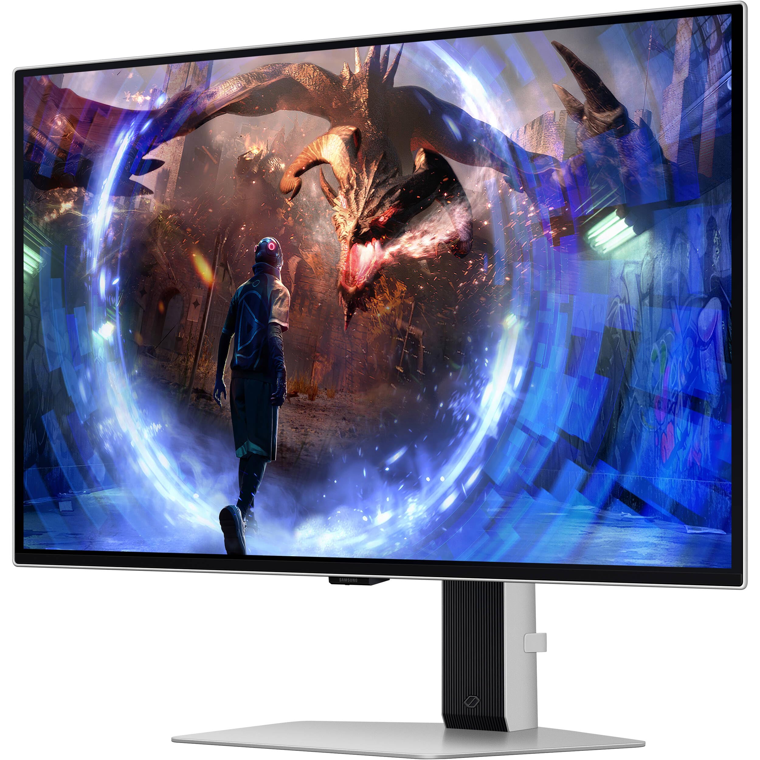 Samsung 27 Odyssey Oled G6 Qhd Gaming Monitor 360Hz Display With Anti-Glare, Flicker Free, Vesa Mount (100Mm) & Dockztorm Usb Po