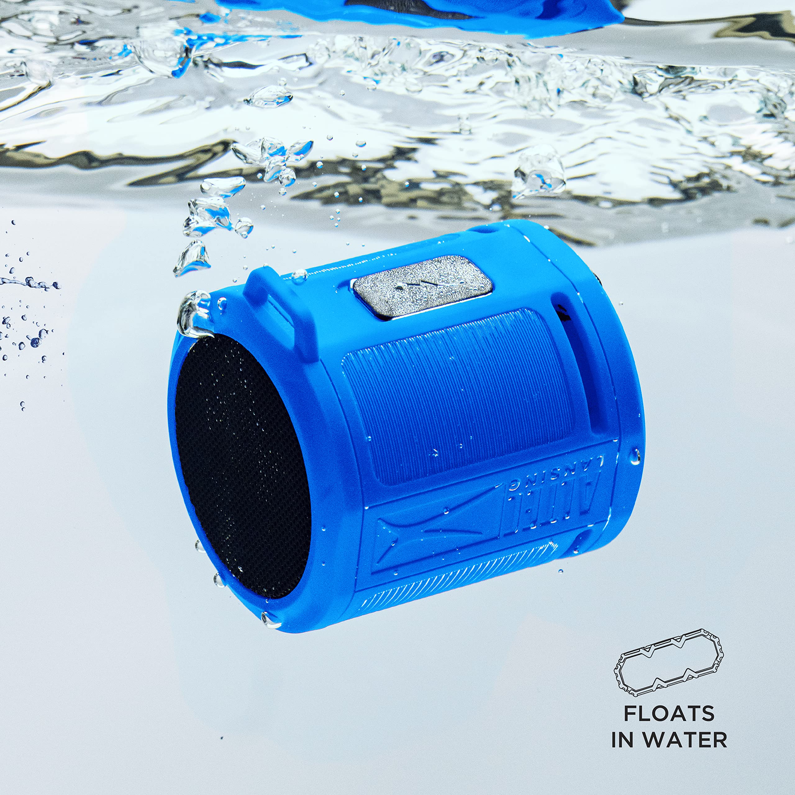 Altec Lansing Hydraorbit - Waterproof Bluetooth Speaker, Lightweight & Portable Speaker For Travel & Outdoor Use, Royal Blue