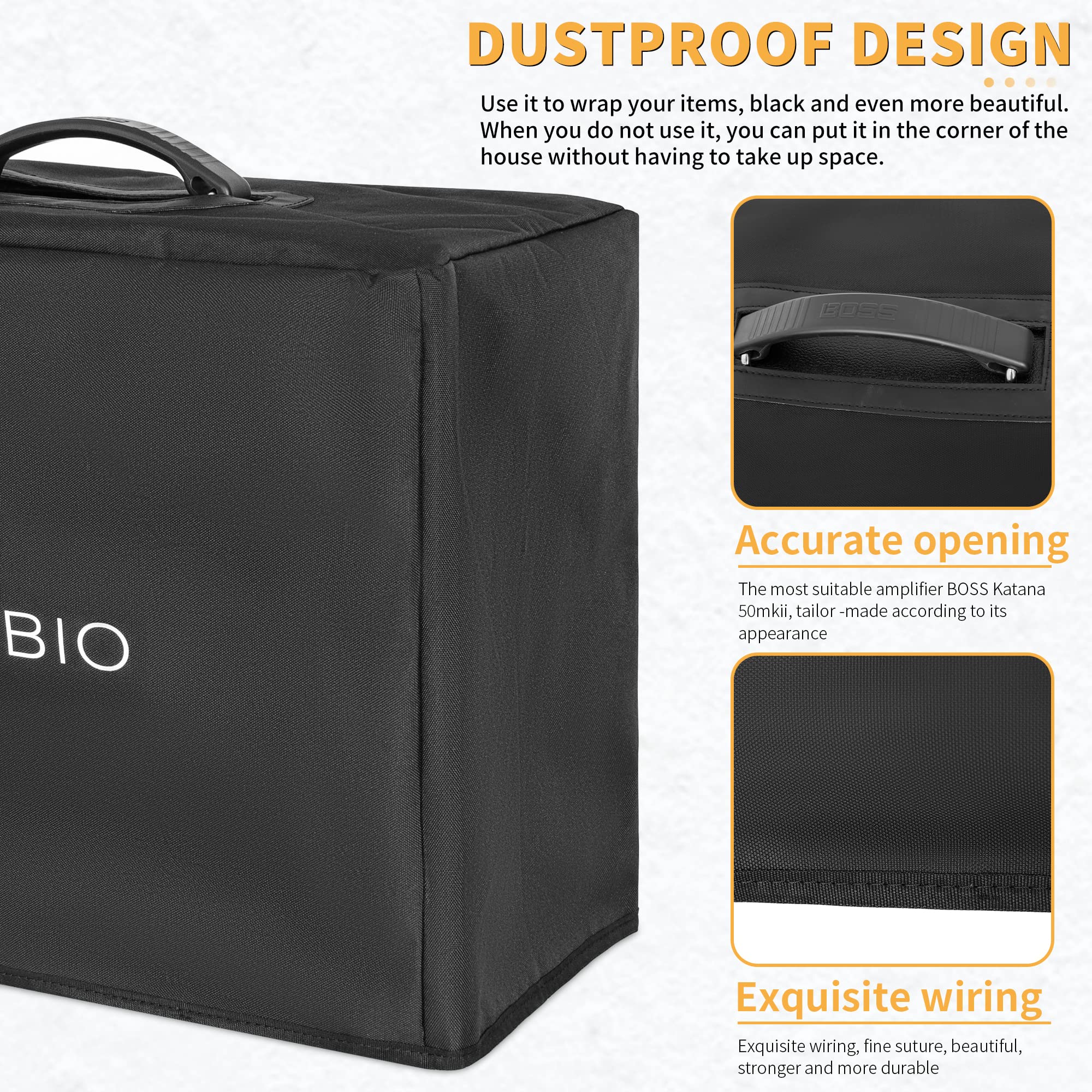 Amp Cover For Amplifier Boss Katana 50Mkii, Toribio Dust Cover Protector Case, Guitar Amplifier Dust Cover   Protection From Dus