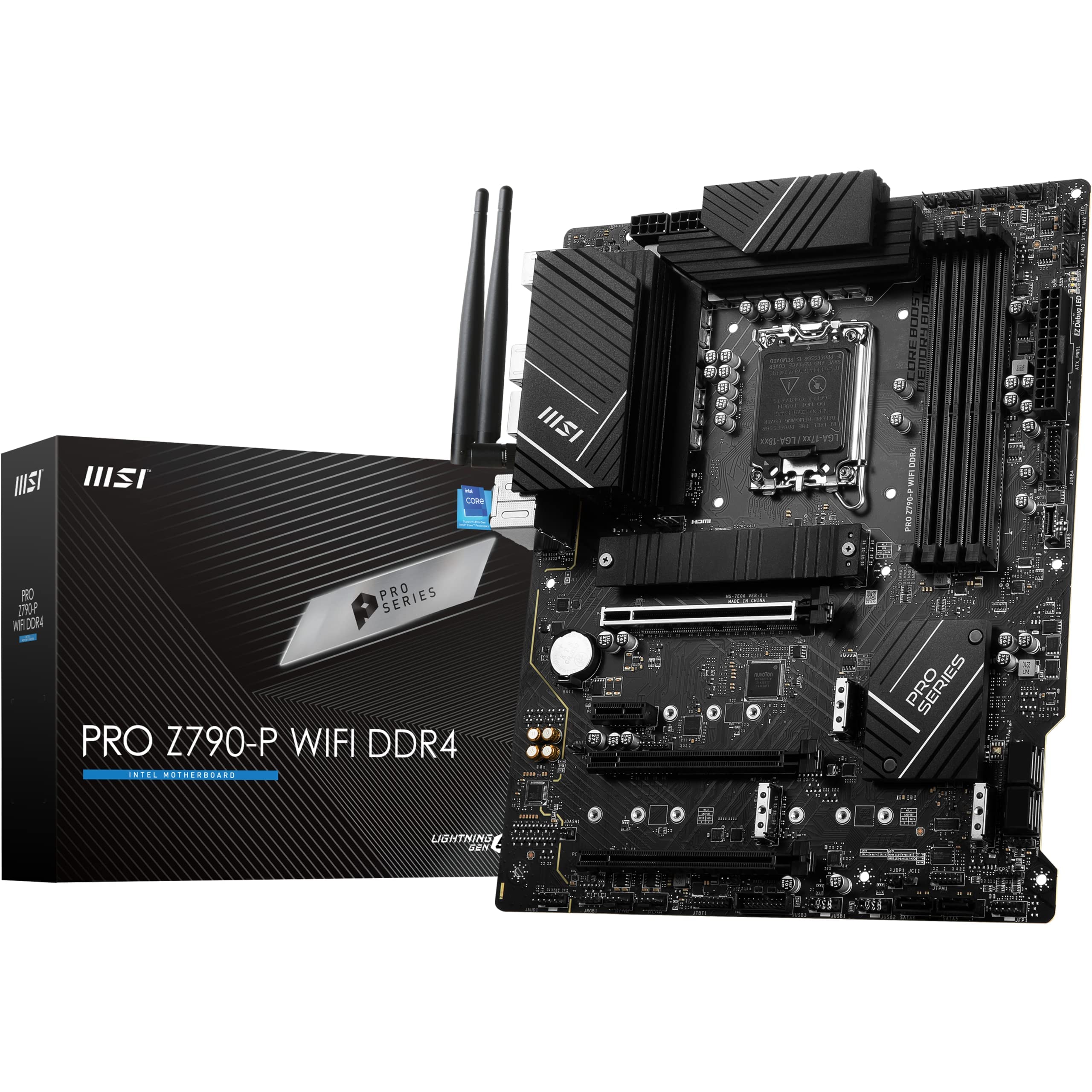 Msi Pro Z790 P Wifi Ddr4 Motherboard Intel Z790 Lga 1700 Atx