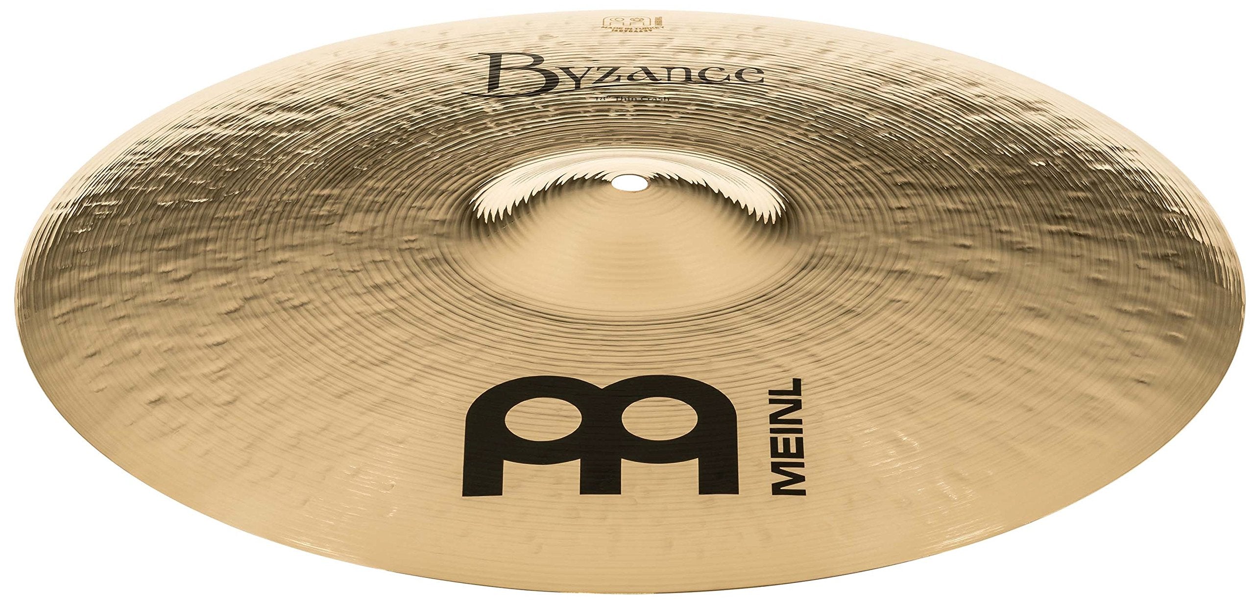 Meinl Cymbals B18Tc B Byzance 18 Inch Brilliant Thin Crash Cymbal (Video)