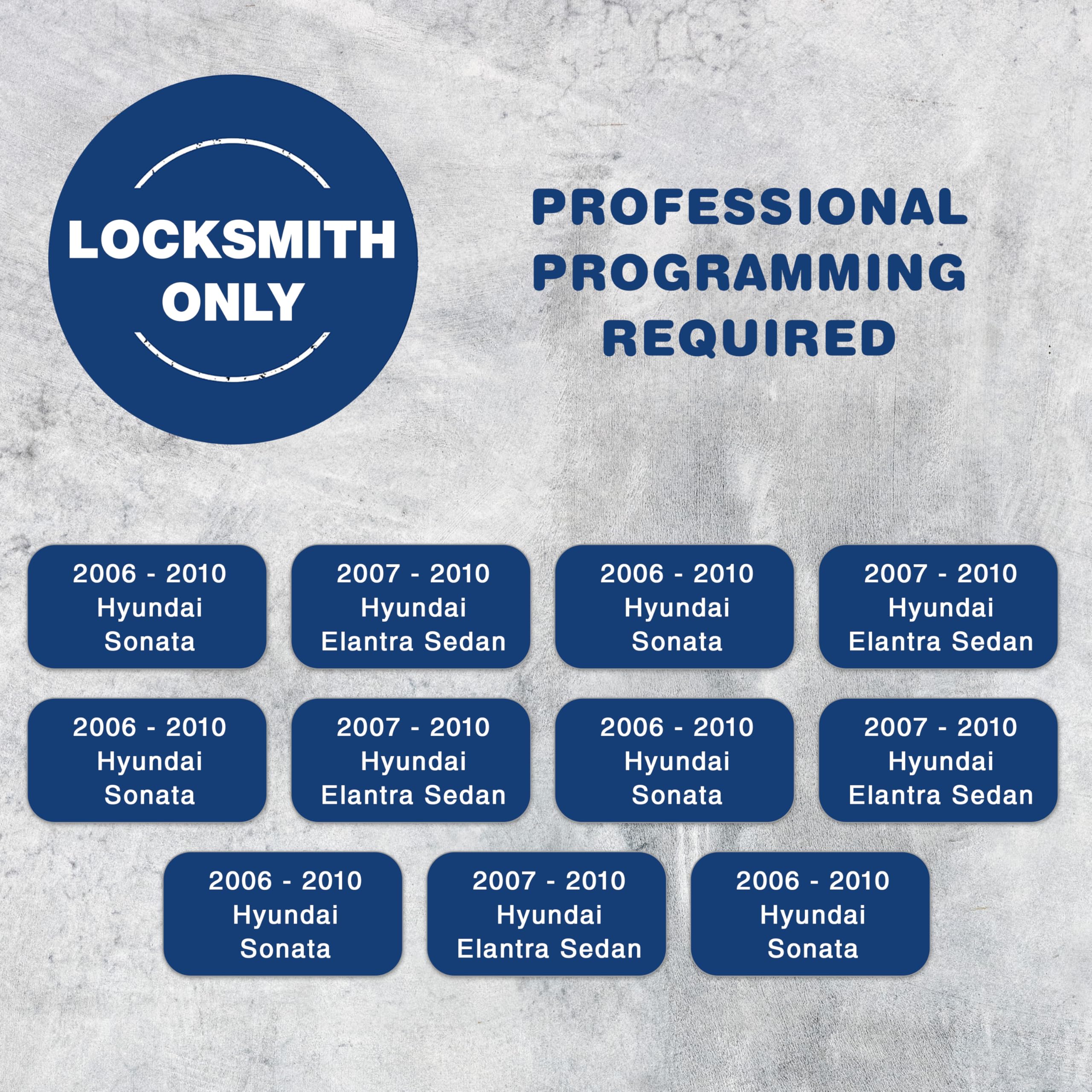 Keylessoption Key Fob Replacement For 2009 2010 2011 2012 2013 2014 2015 Hyundai Elantra Genesis Sonata Kia Optima Sorento Remot