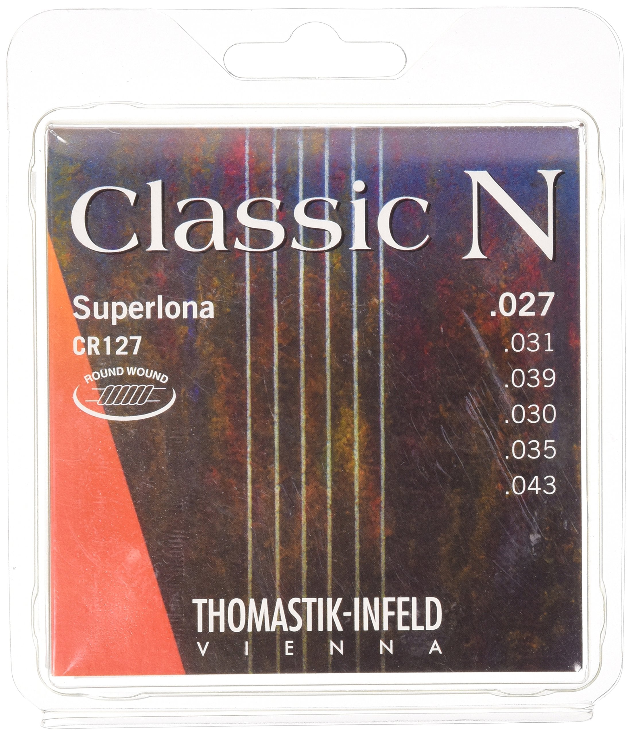 Thomastik-Infeld CR127 Classical Guitar Strings: Classic N Series 6 String Set E, B, G, D, A, E Set