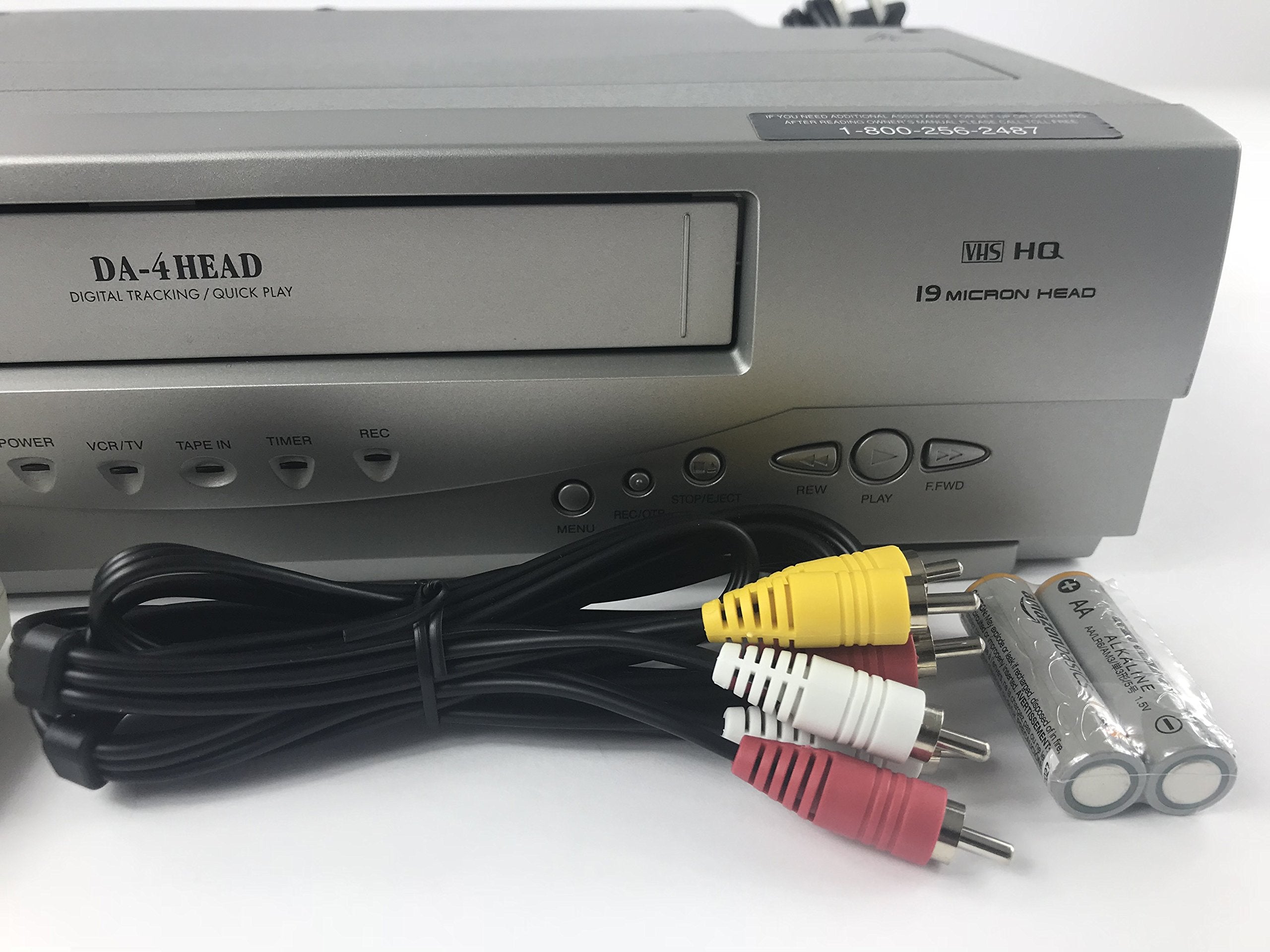 Emerson Ewv404 4-Head Video Cassette Recorder With On-Screen Programming Display