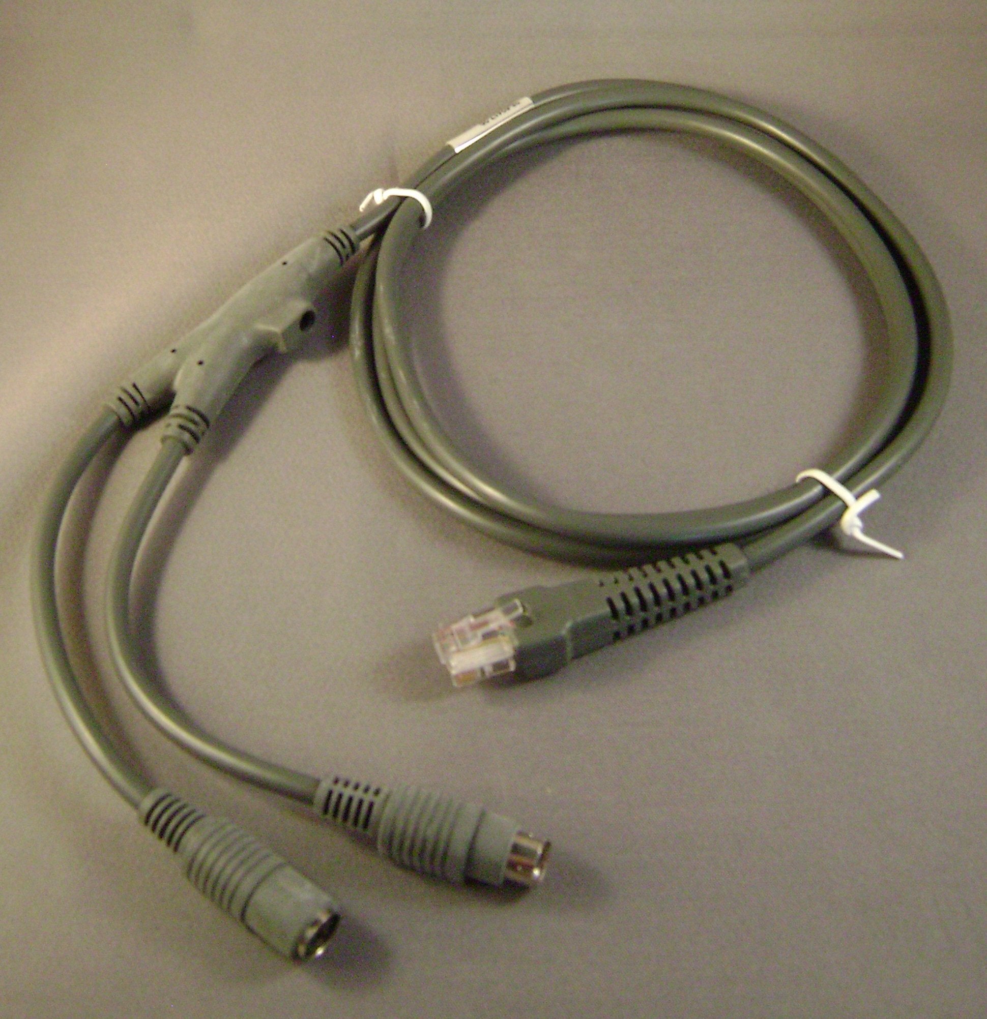 6Ft Ps/2 Wedge Symbol Barcode Scanner Data Cable   25 62417 20   Works On One Of More Of The Following Models: Ls9203 Ls9100_920