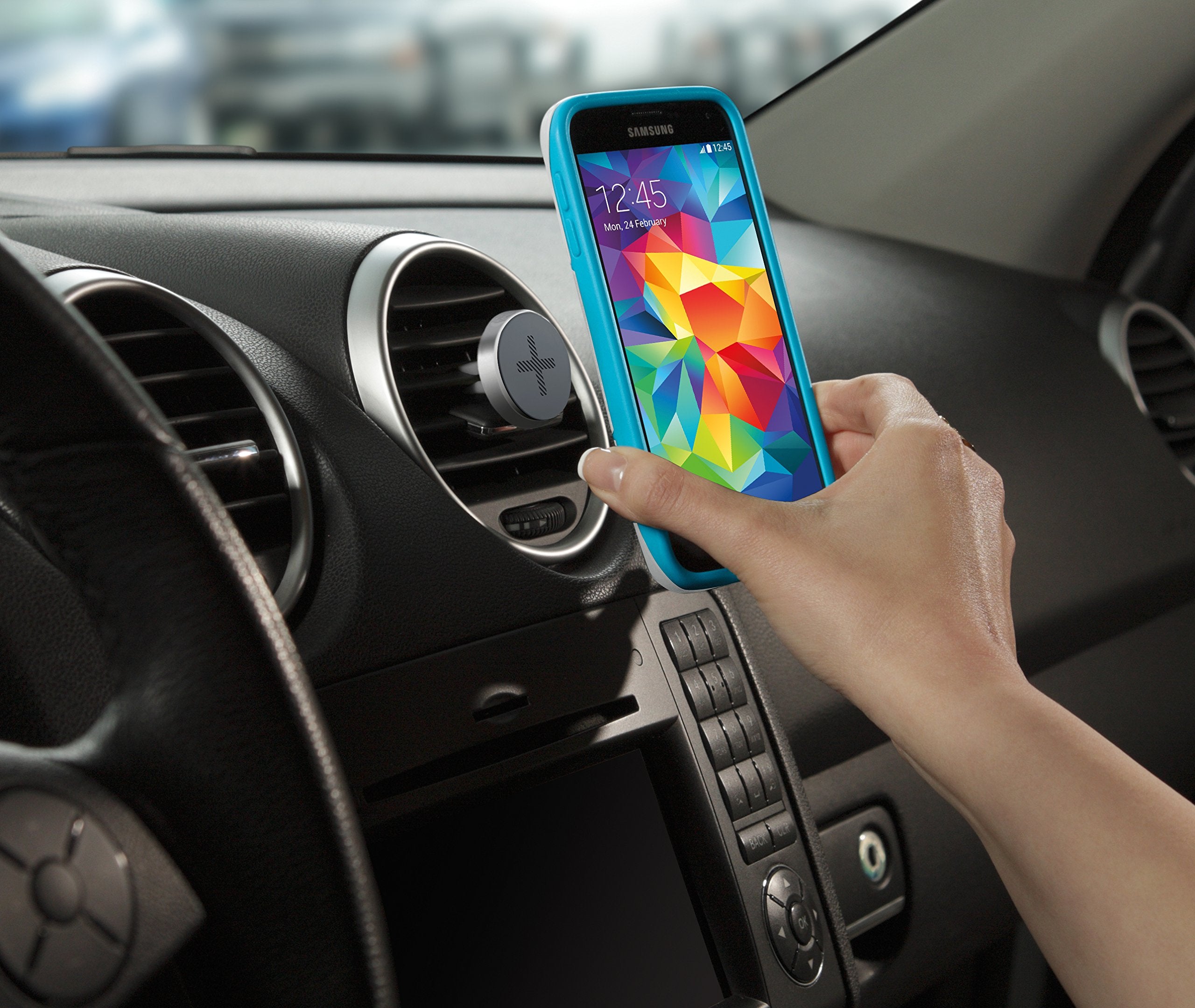 Logitech +Trip One Touch Smartphone Airvent Magnetic Car Mount