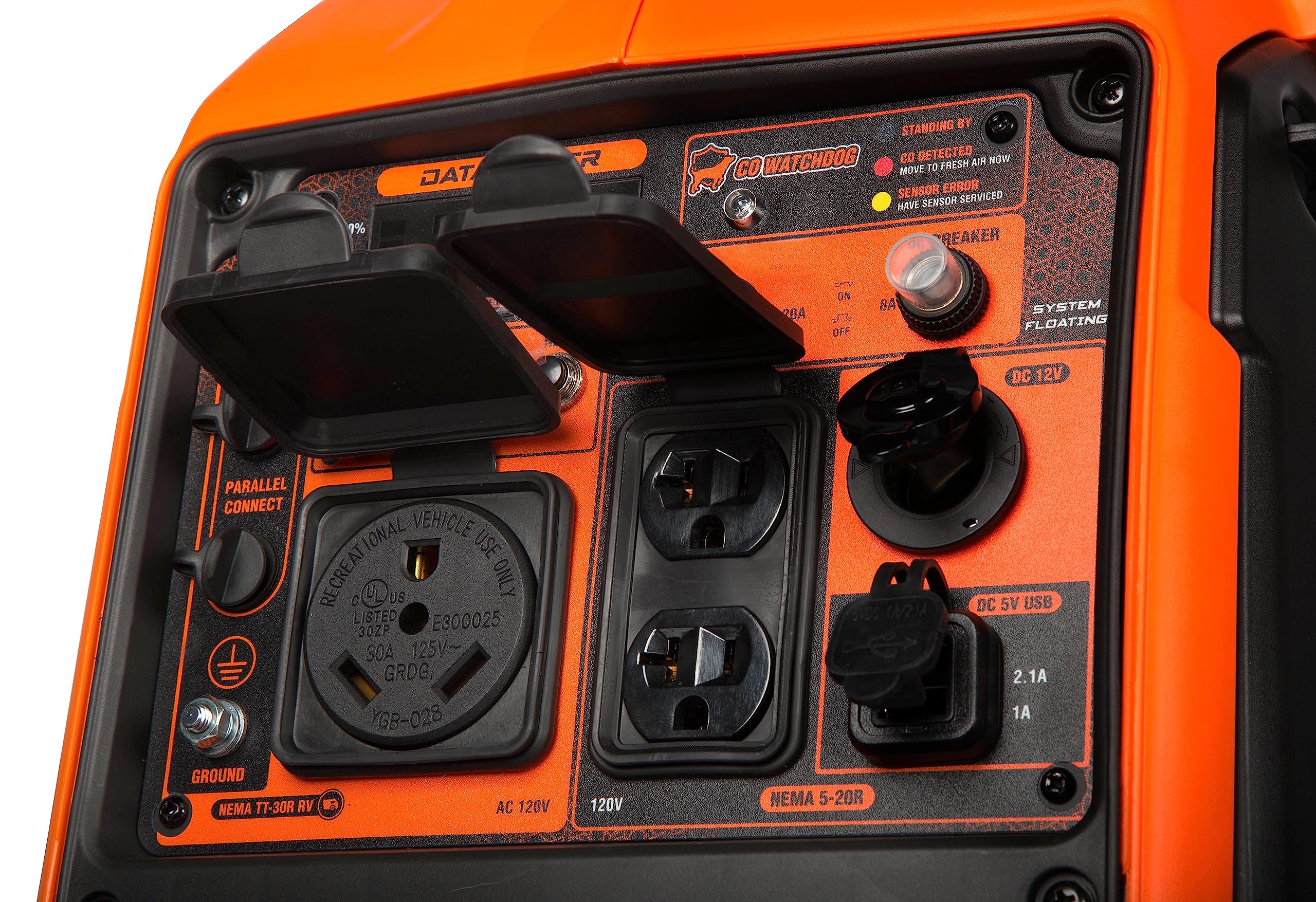 Wen 56360Ix Super Quiet 3600 Watt Portable Inverter Generator With Fuel Shut Off And Co Sensor