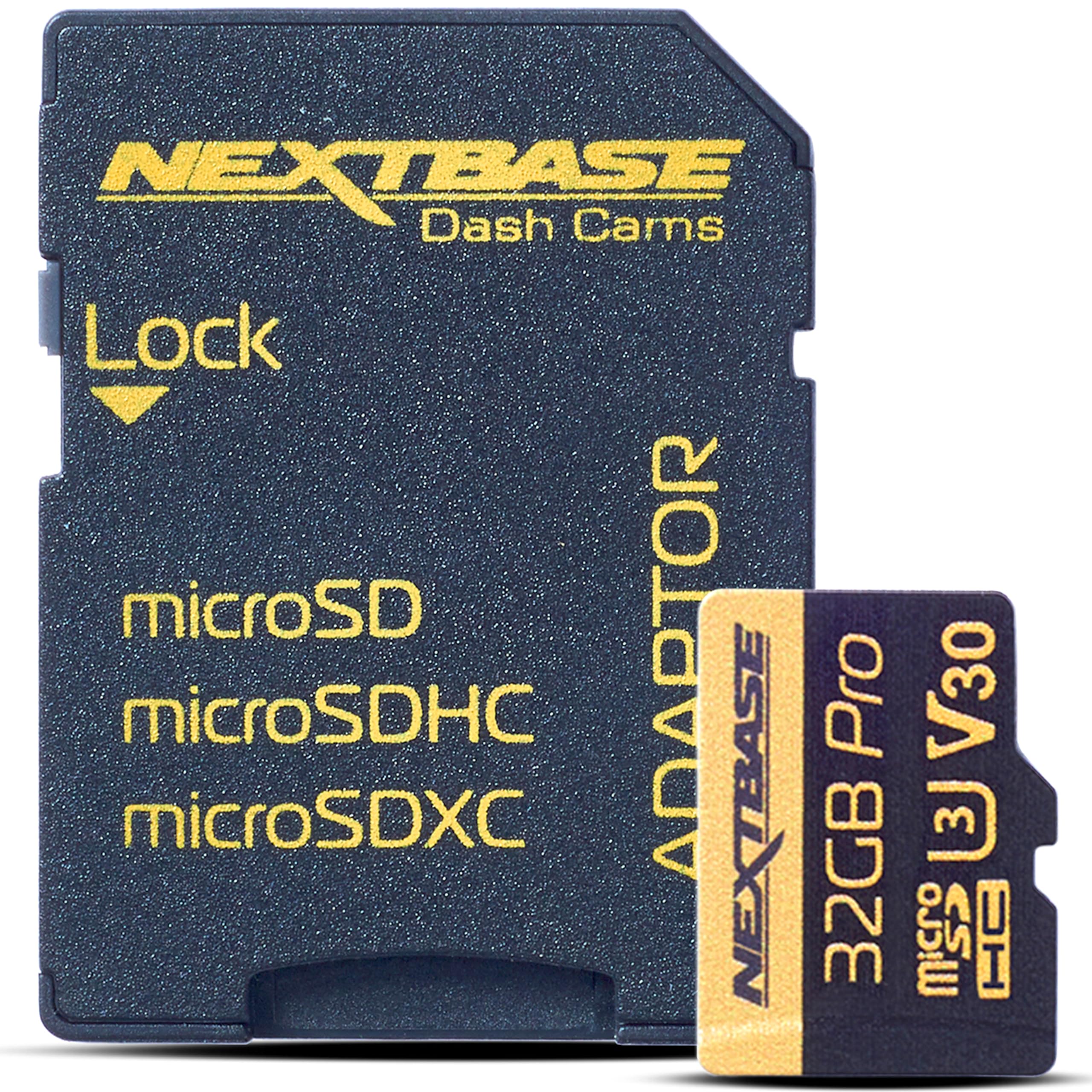 Nextbase 32Gb U3 Micro Sd Memory Card   With Adapter   Compatible With Nextbase In Car Dash Cams Series 1 And 2