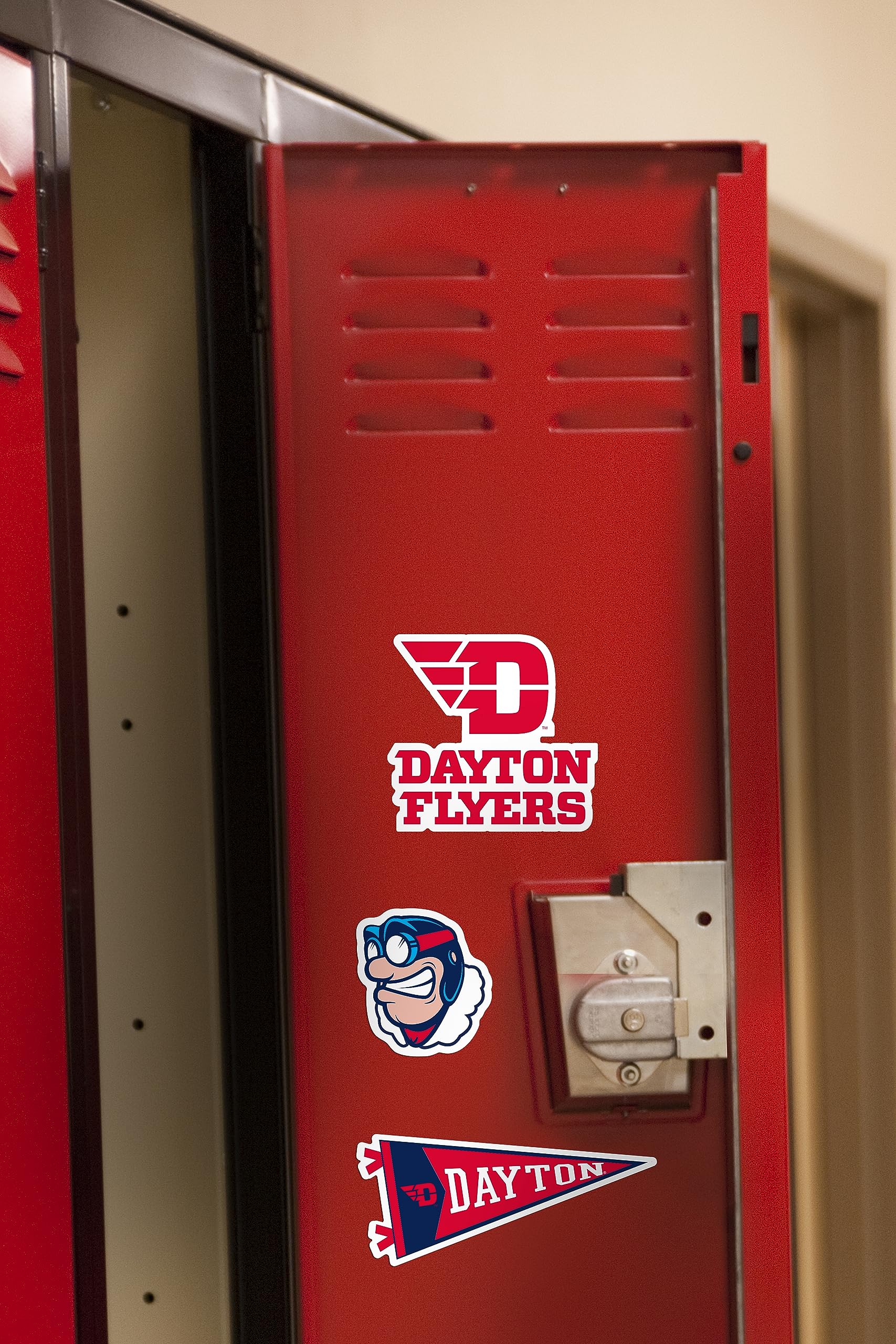 University Of Dayton 9Ct Vinyl Large Deluxe Stickers Variety Pack   Laptop, Water Bottle, Scrapbooking, Tablet, Skateboard, Indo