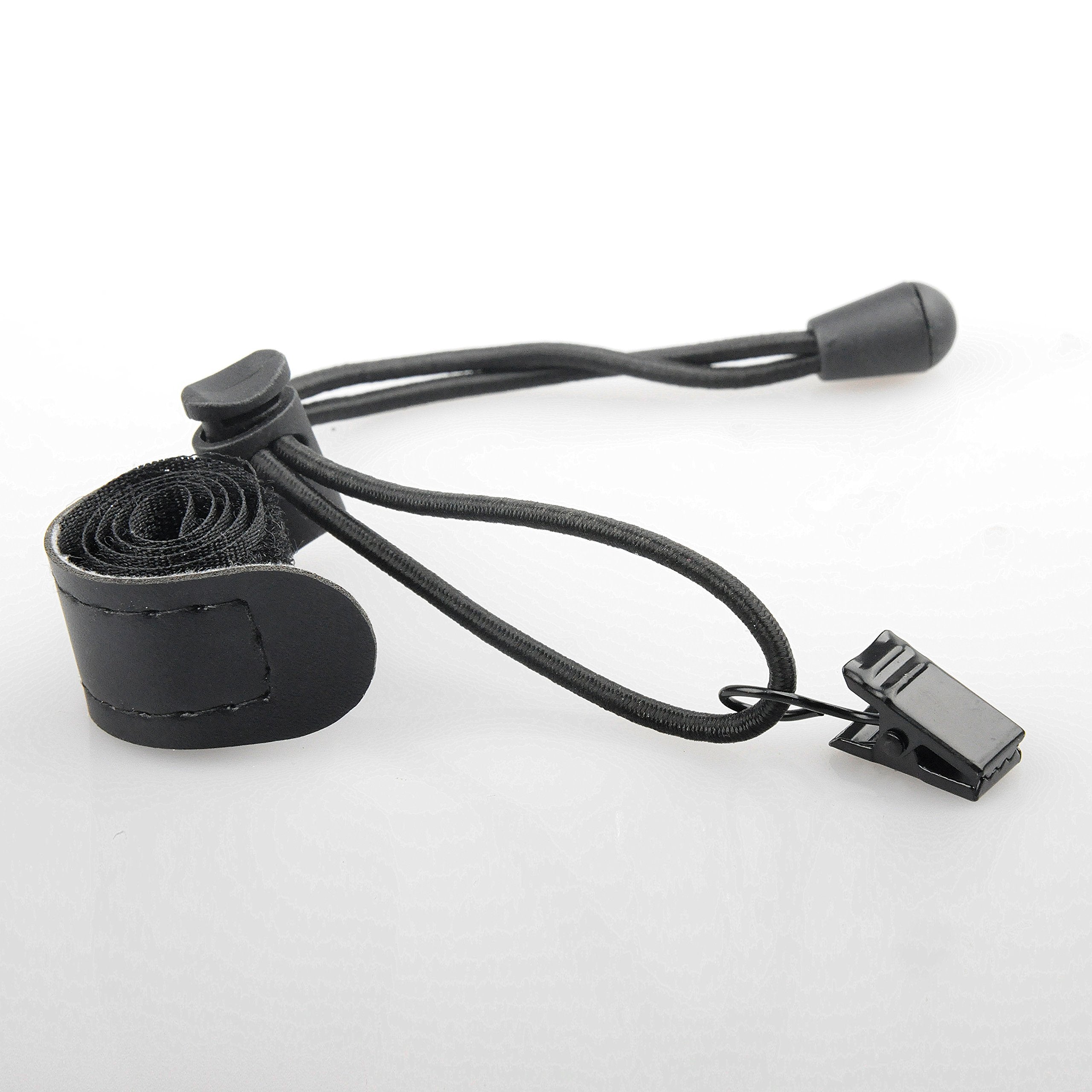 Slow Dolphin Backdrop Background Muslin String Clips Holder Multifunctional For Photo Video Photography Studio 12 Pack, Black