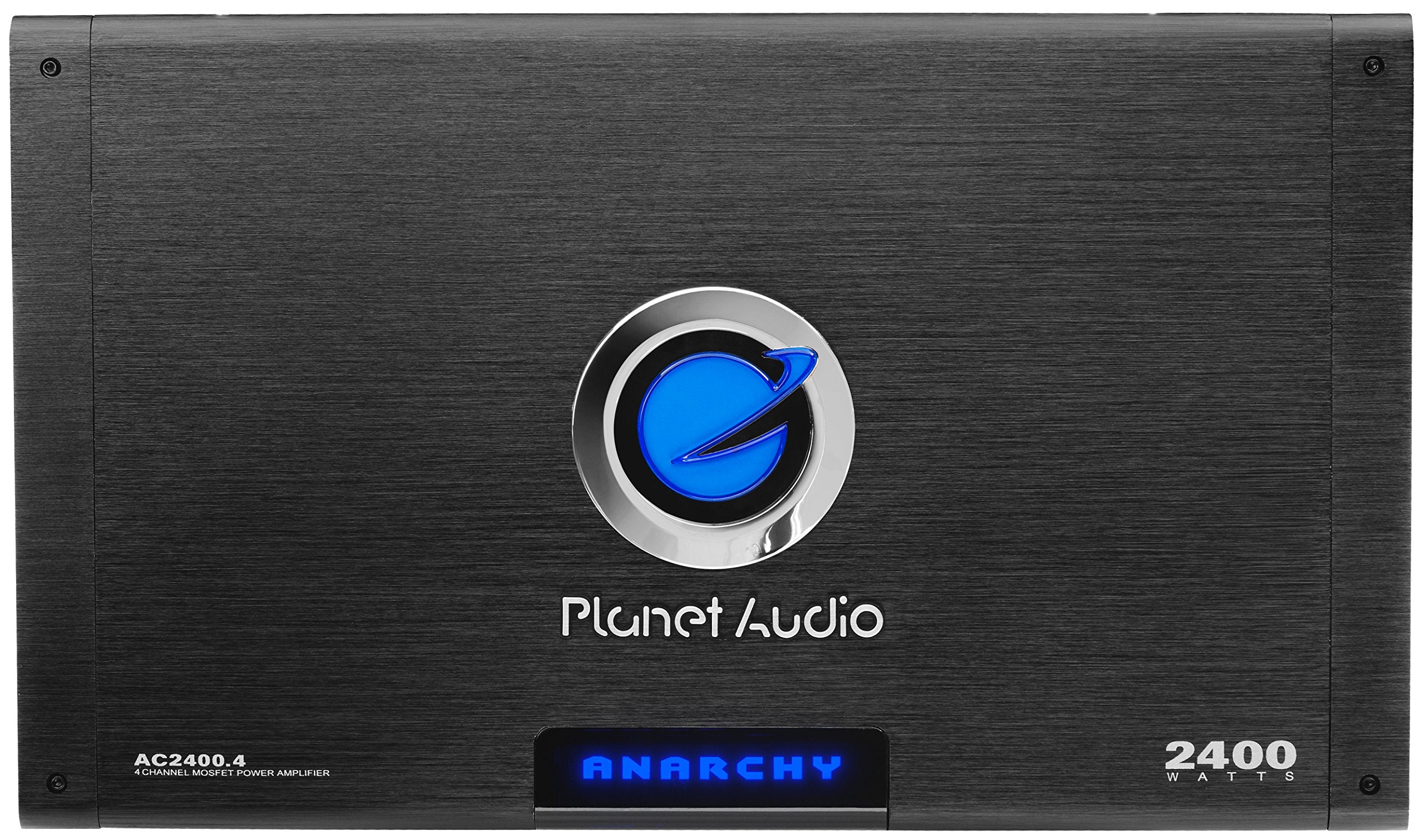 Planet Audio AC2400.4 4 Channel Car Amplifier 2400W High Output 2 Ohm Black