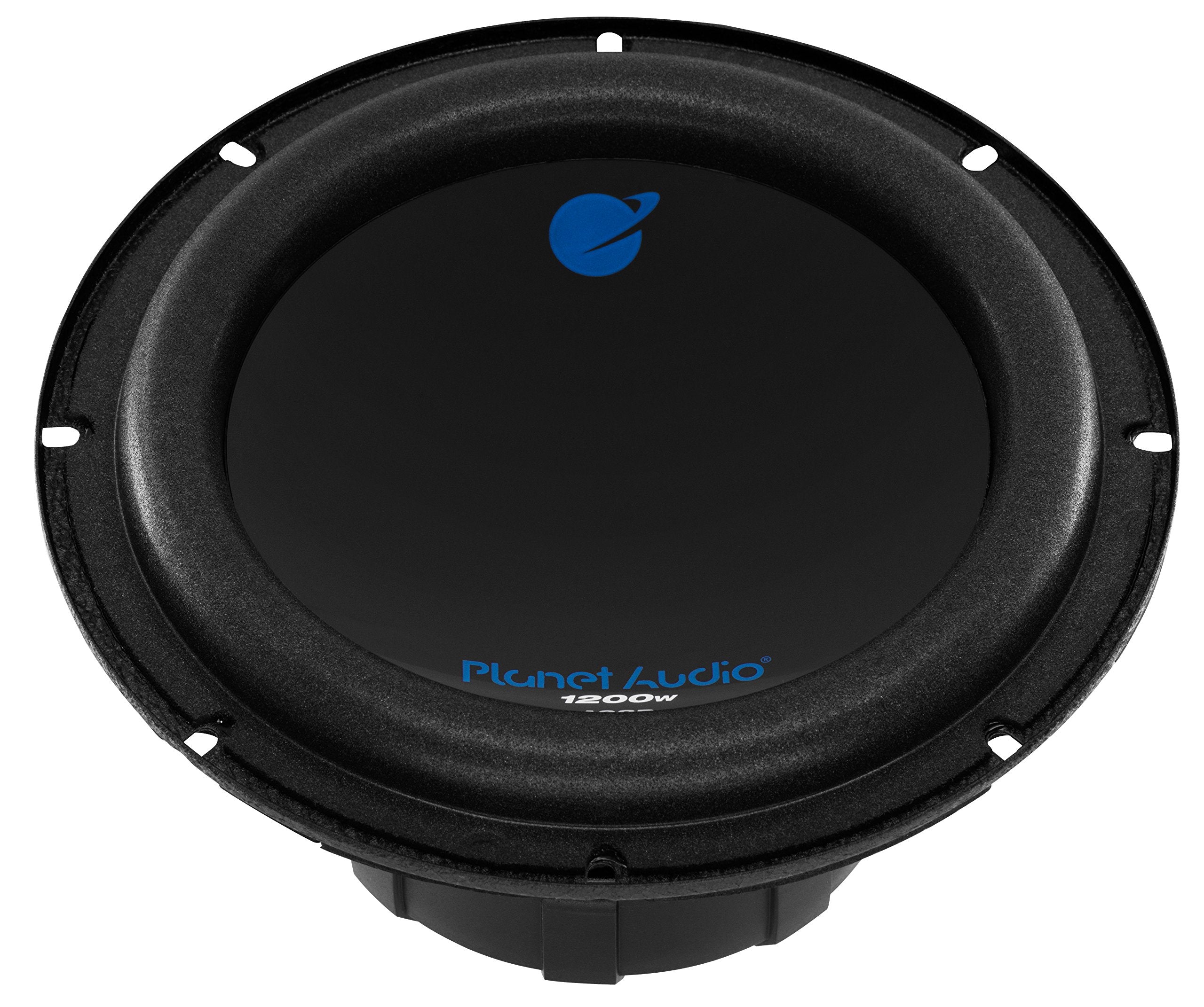 Planet Audio AC8D 8 Inch Car Subwoofer - 1200W Max, Dual 4 Ohm Voice Coil, Black, Polypropylene Material