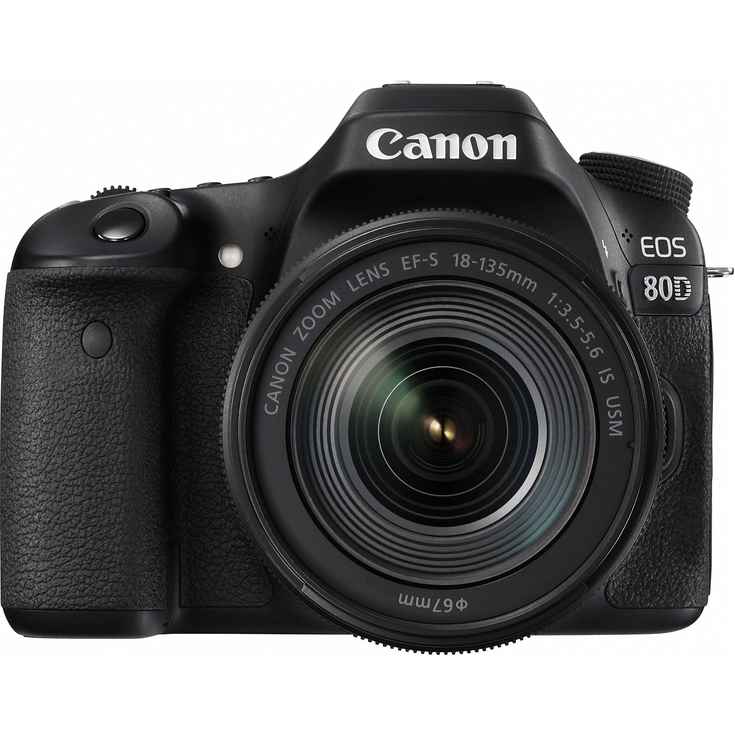 Canon Digital Slr Camera Body [Eos 80D] And Ef-S 18-135Mm F/3.5-5.6 Image Stabilization Usm Lens With 24.2 Megapixel (Aps-C) Cmo
