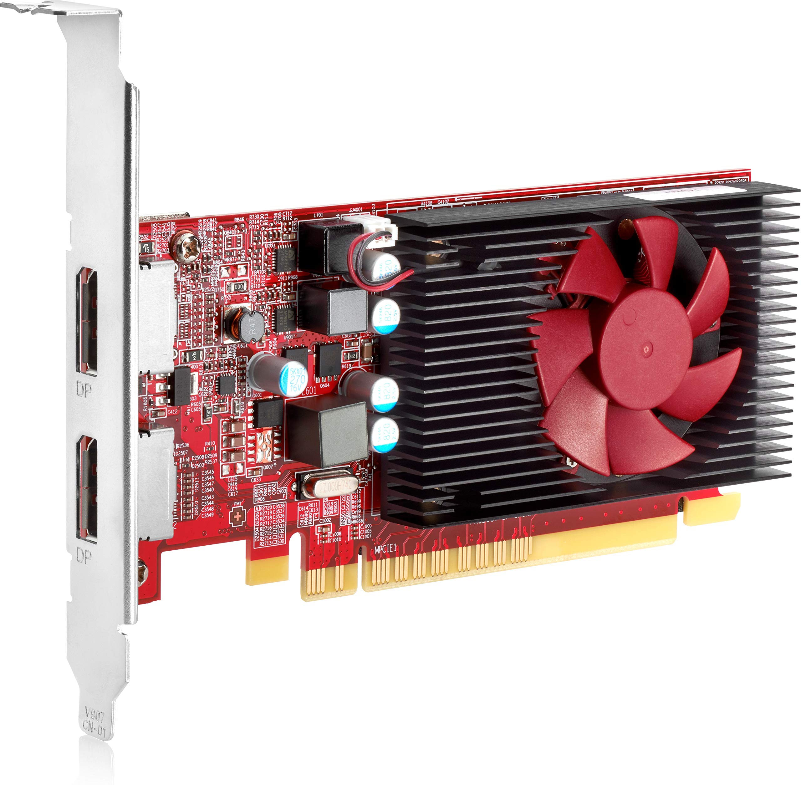 HP 3MQ82AA AMD Radeon R7 430 - Graphics Card - Radeon R7 430-2 GB GDDR5 - PCIe 3.0 x16 Low Profile - DisplayPort - for EliteDesk