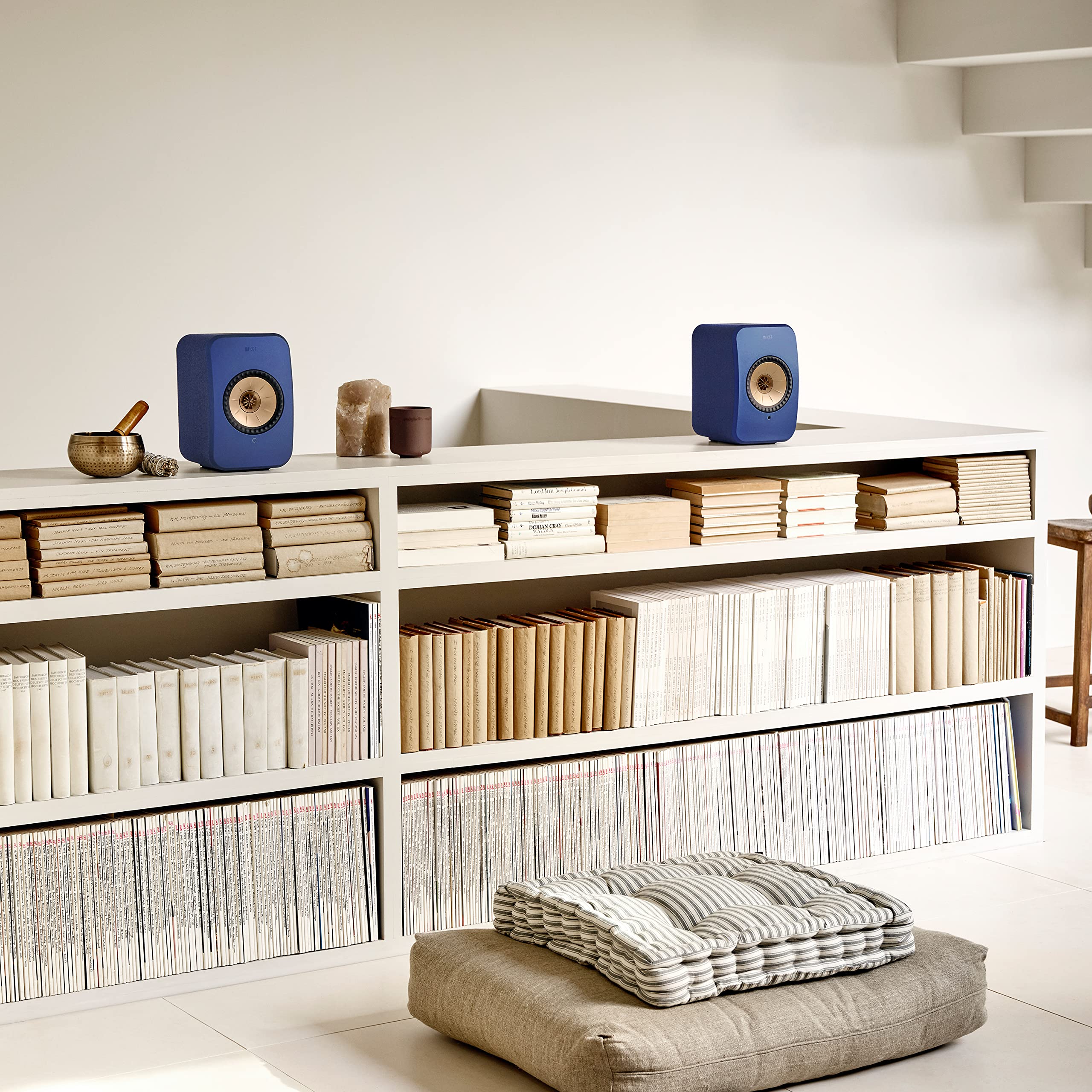 Kef Lsx Ii Wireless Hifi Speaker System (Cobalt Blue)